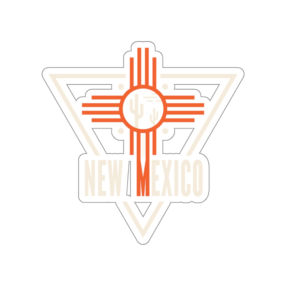 Die-cut stickers - New Mexico