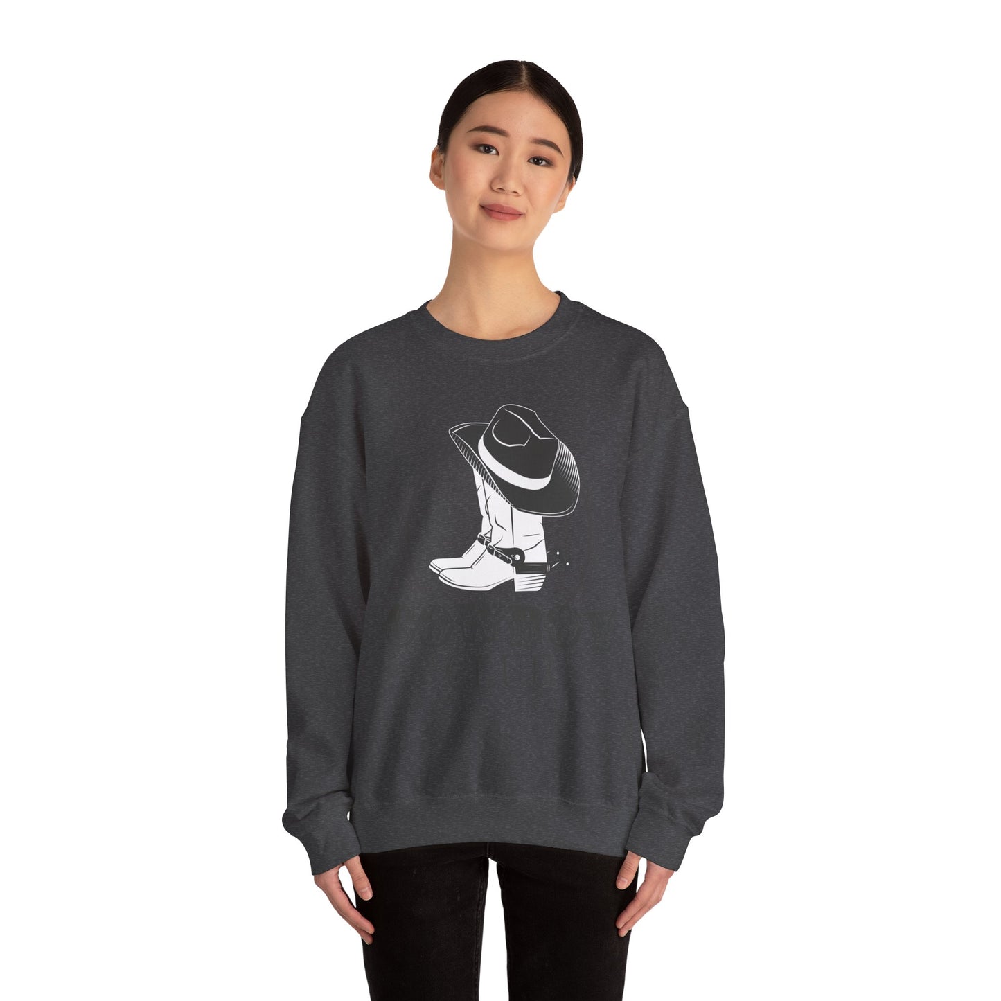 Crewneck Sweatshirt - Cowboy Club