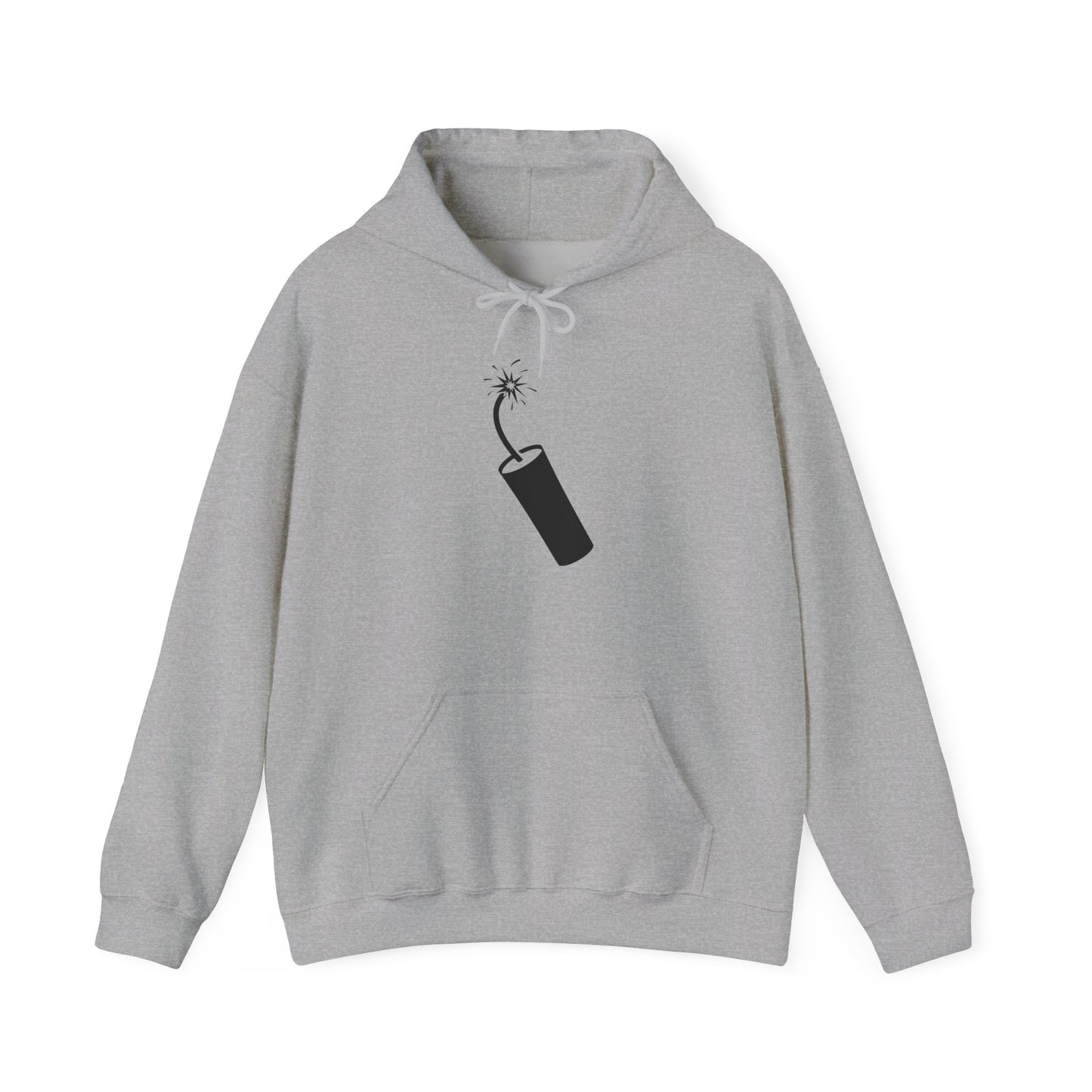 Unisex Hoodie - Dynamite Stick w Burng Fuse X 300