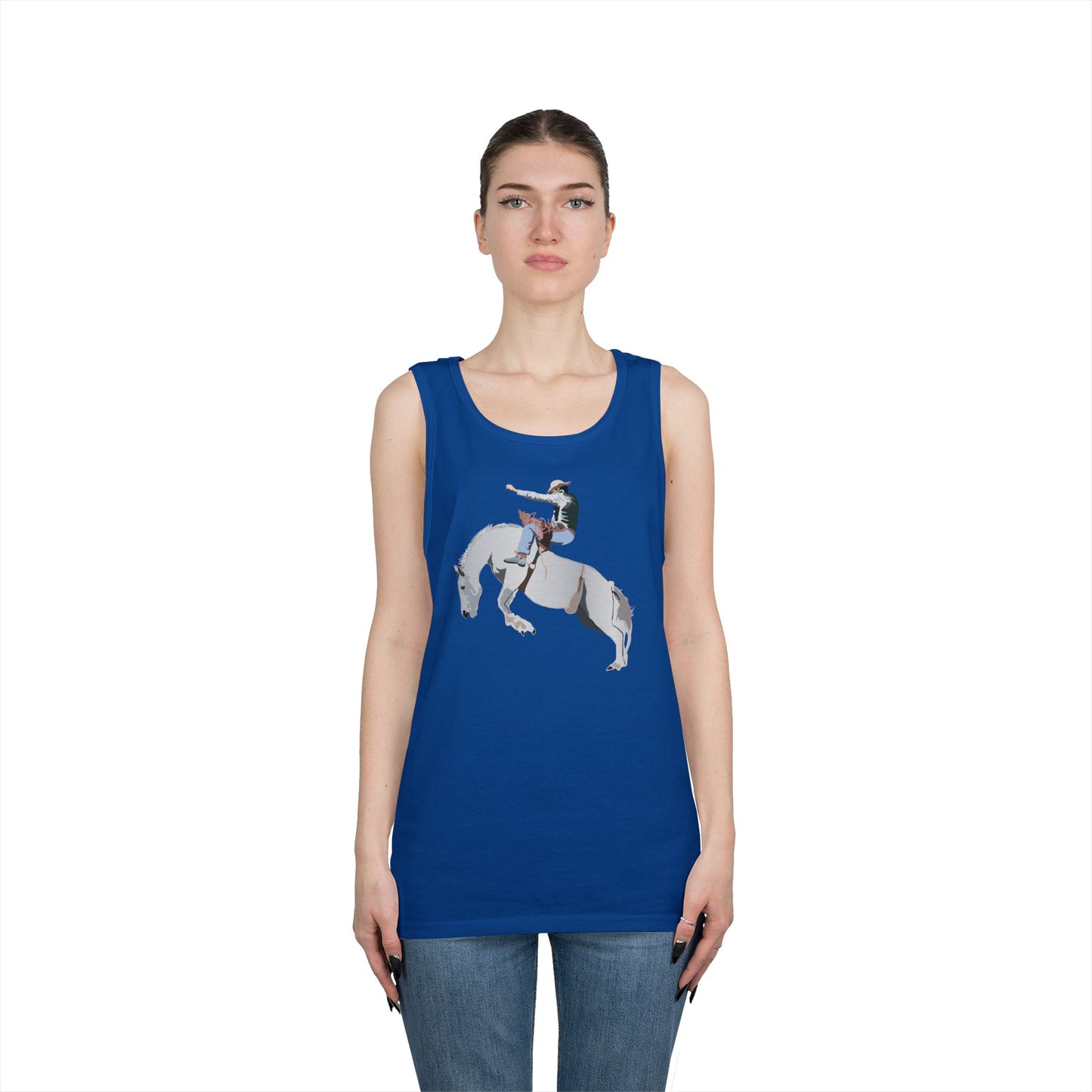 Unisex Heavy Cotton Tank Top - Augusta - Rodeo