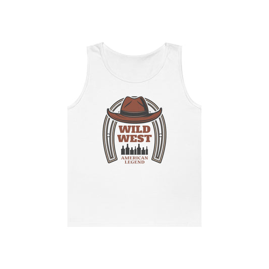 Unisex Heavy Cotton Tank Top - Wild West - American Legend