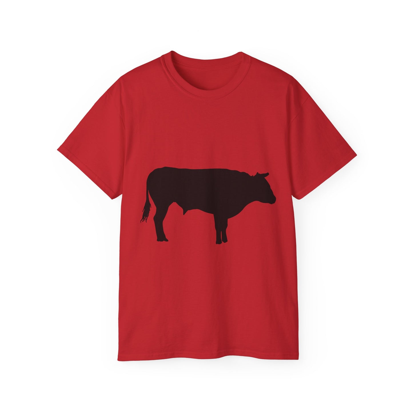 Unisex Ultra Cotton Tee - Bull - Silhouette