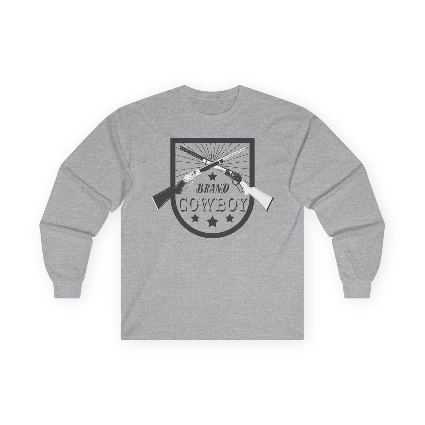 Unisex Ultra Cotton Long Sleeve Tee - Brand Cowboy