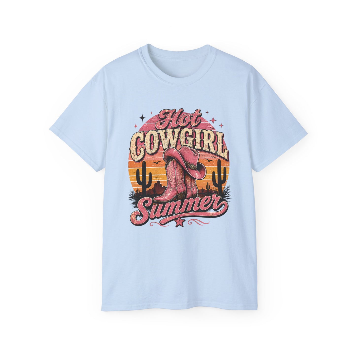 T-Shirt - Hot Cowgirl Summer