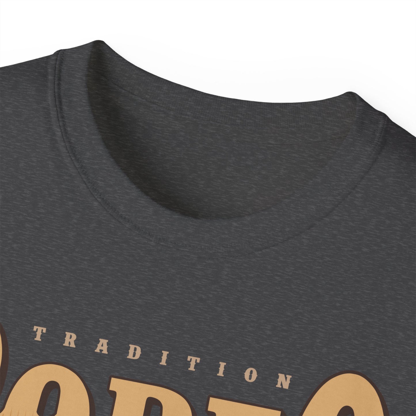 Unisex Ultra Cotton Tee - Tradition Rodeo Bull - Real Cowboys