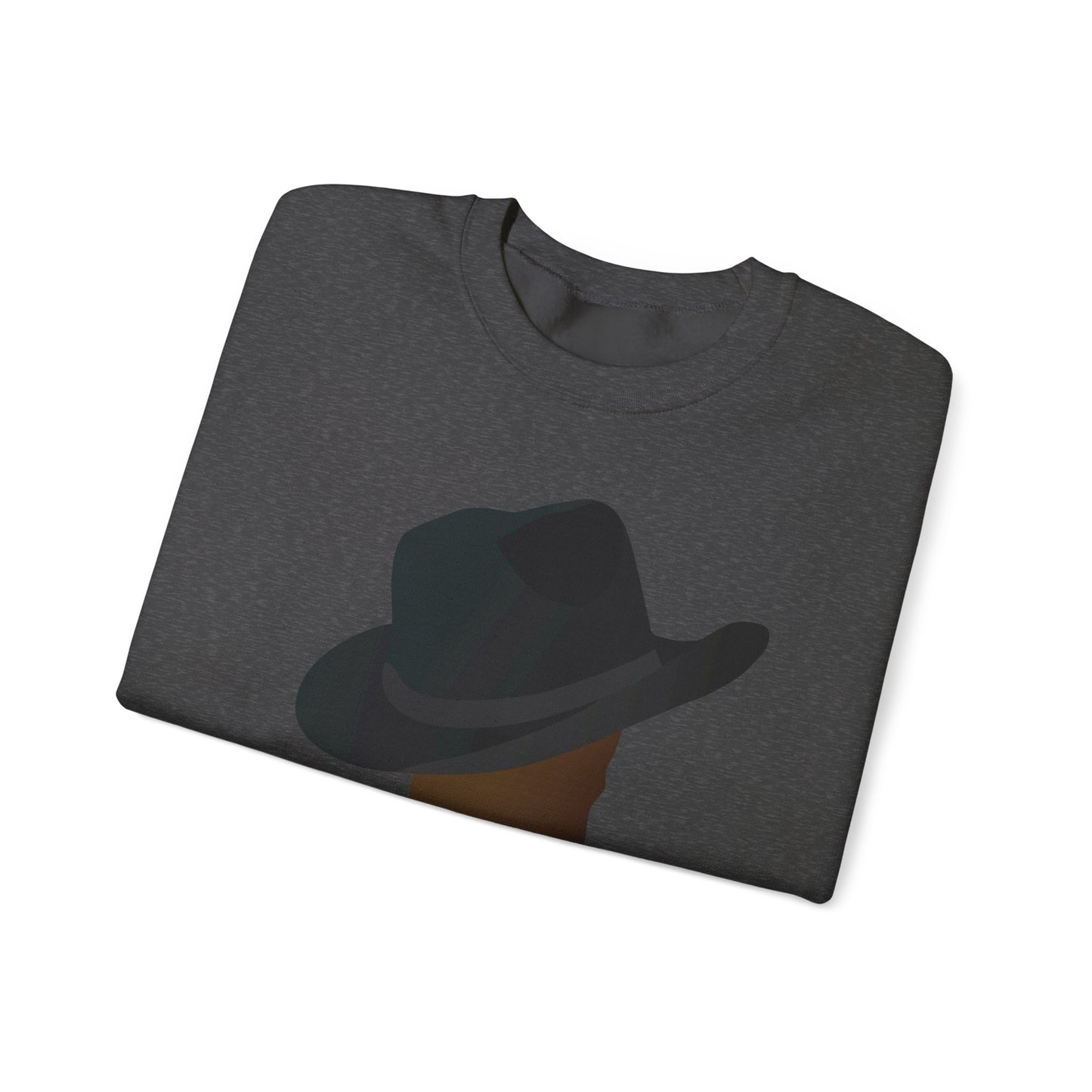 Crewneck Sweatshirt - Rodeo - Boots and Hat and Spurs