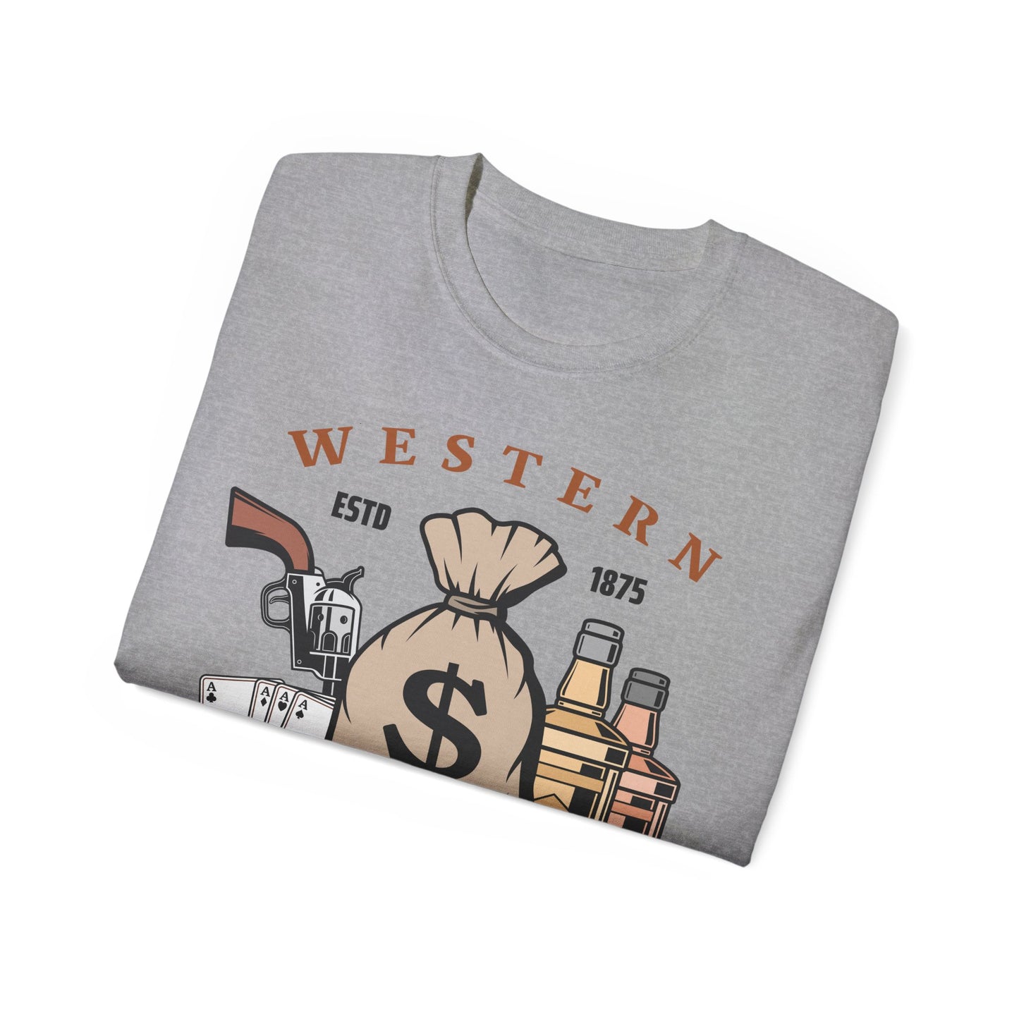 Unisex Ultra Cotton Tee - Western - Wild West - American Legend