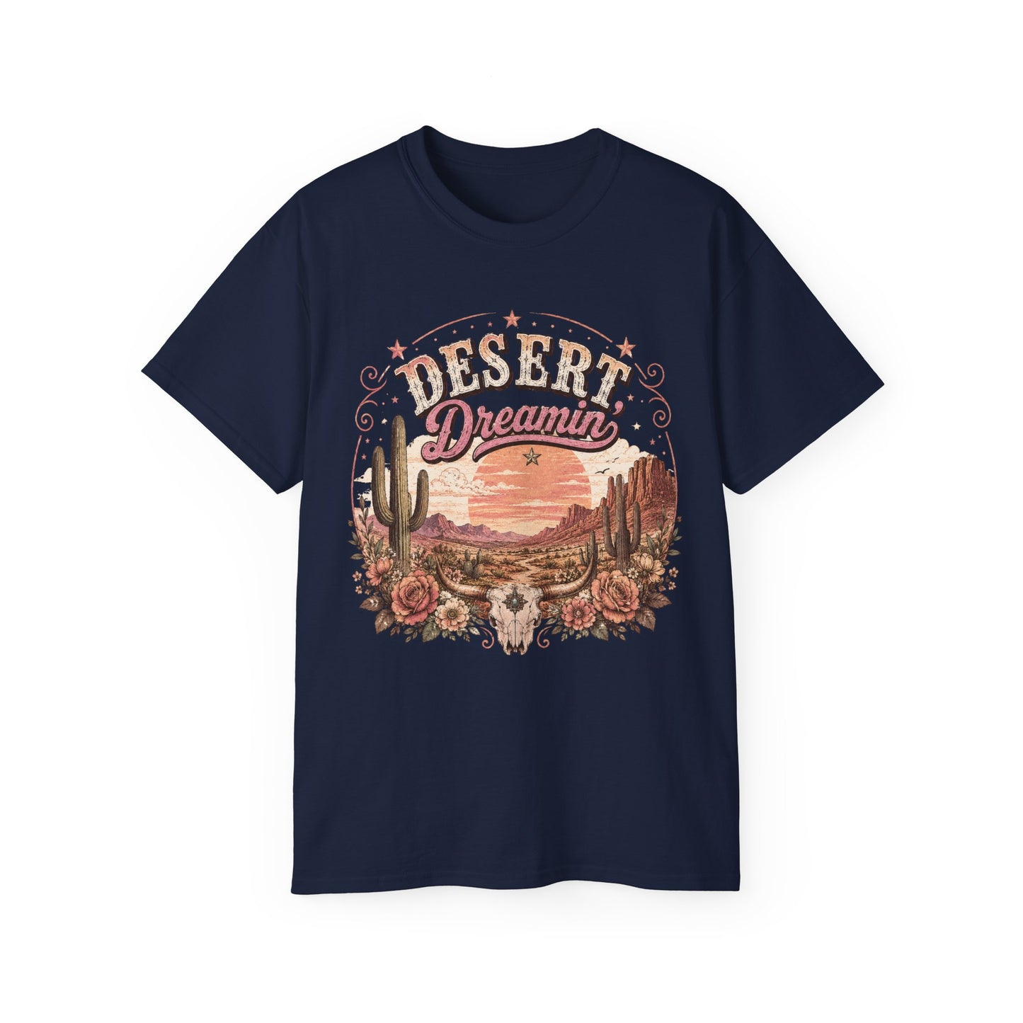 T-Shirt - Desert dreamin' in vintage hues