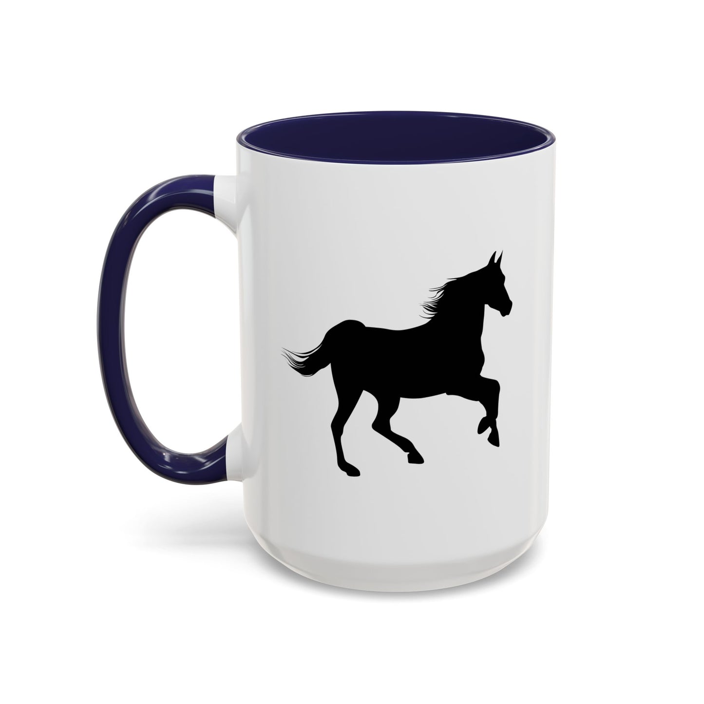 Accent Coffee Mug (11, 15oz) - Wild Horse - Prancing X 300