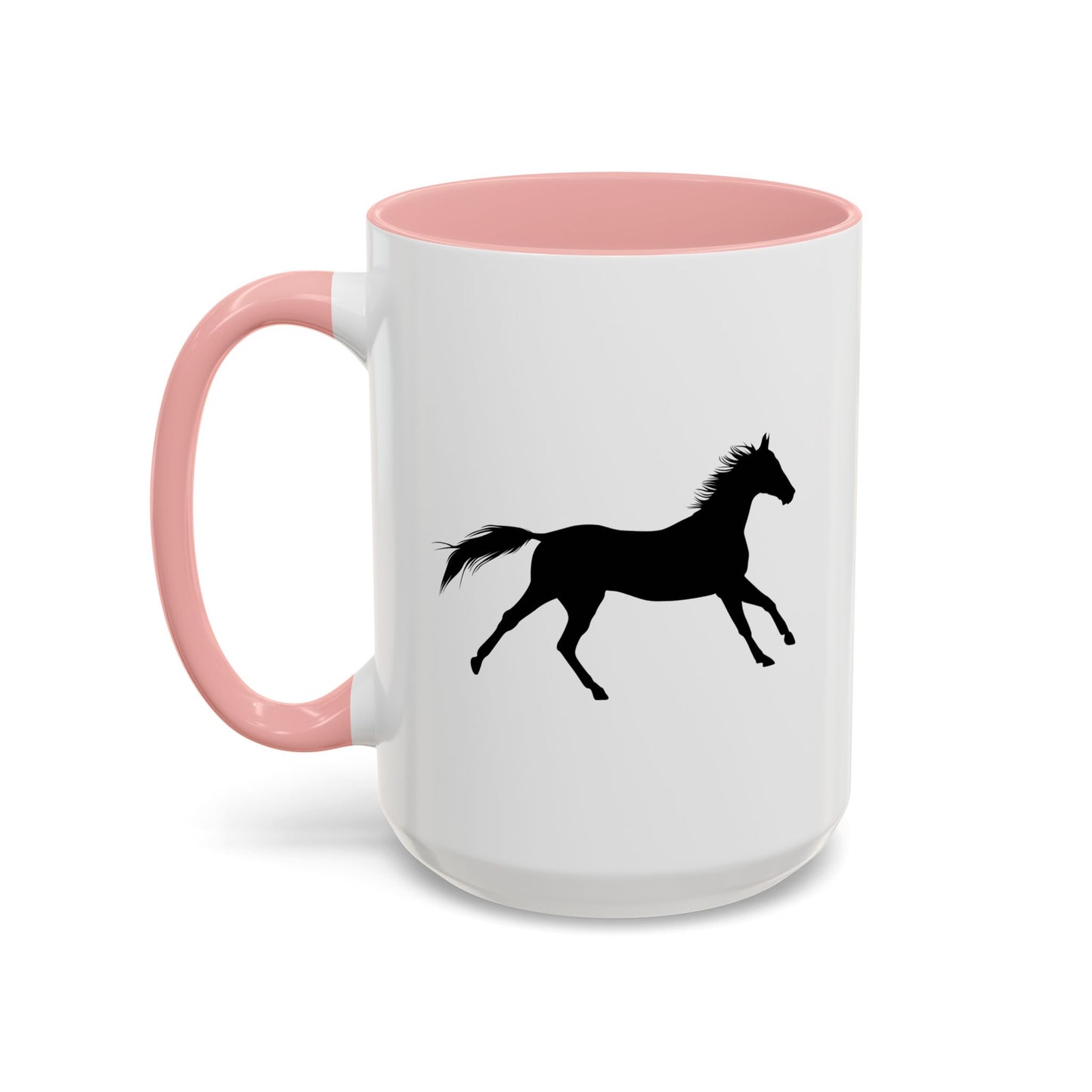 Accent Coffee Mug (11, 15oz) - Wild Horse - Running X 300