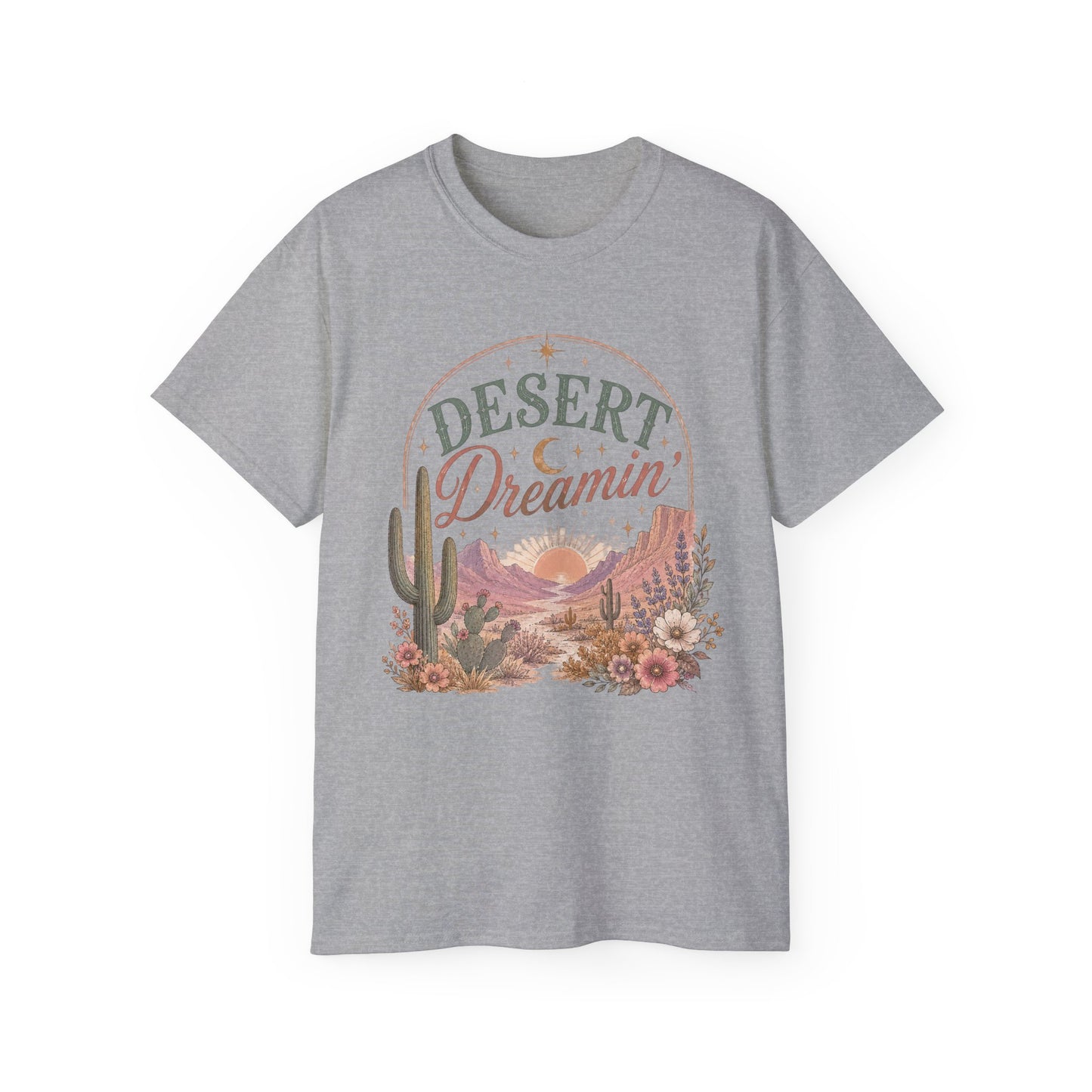 T-Shirt - Desert dreamin' in pastel hues
