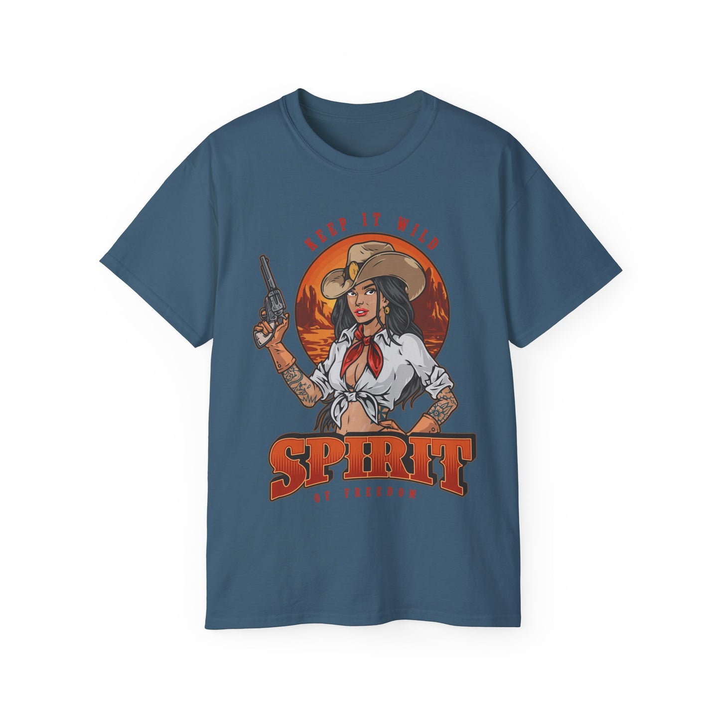 Unisex Ultra Cotton Tee - Keep It Wild - Spirit of Freedom