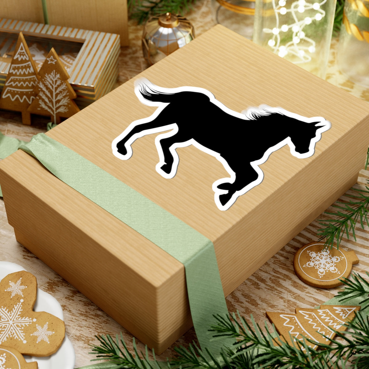 Kiss-Cut Stickers - Wild Horse - Prancing X 300