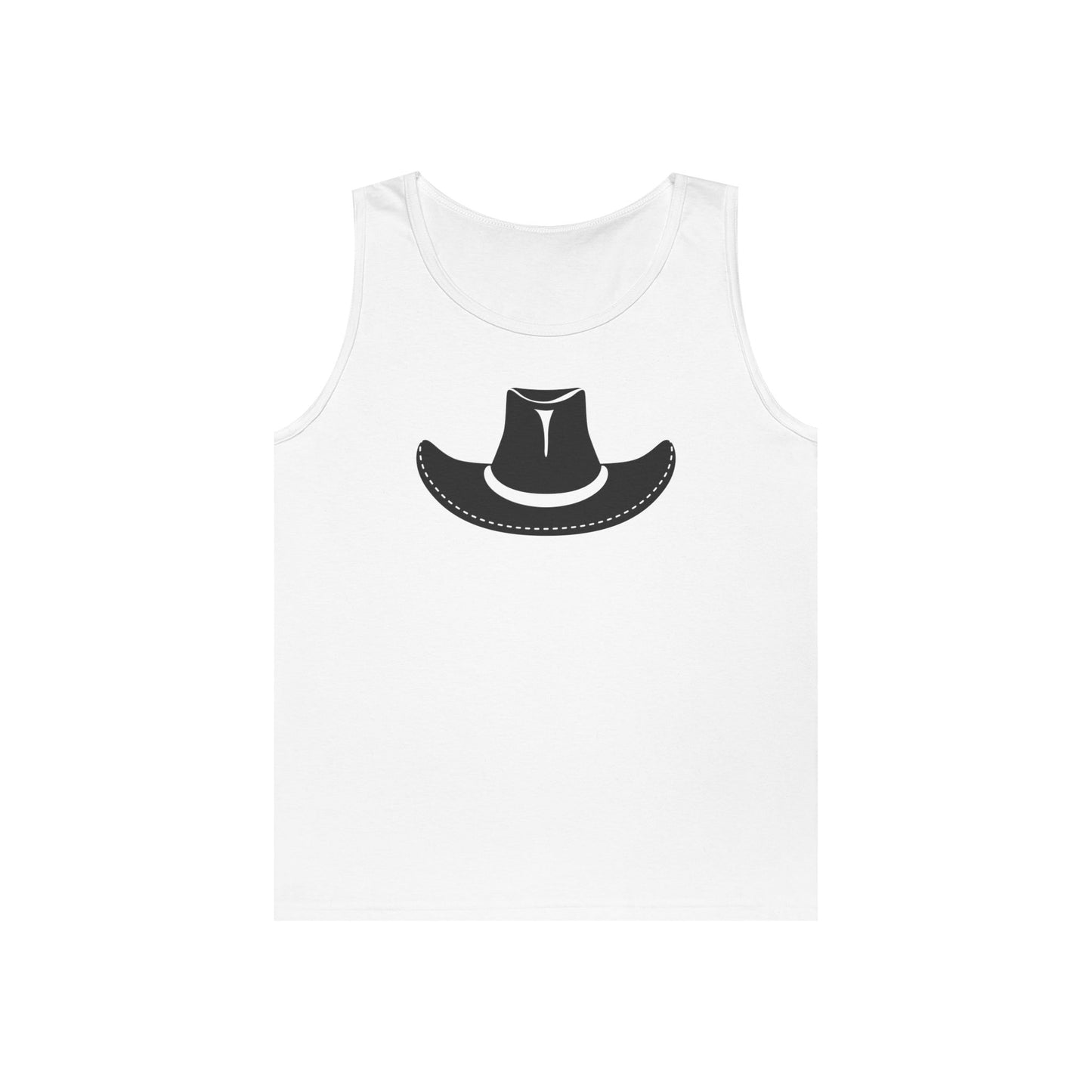 Unisex Heavy Cotton Tank Top - Cowboy Hat - Forward X 300