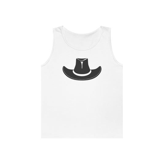 Unisex Heavy Cotton Tank Top - Cowboy Hat - Forward X 300