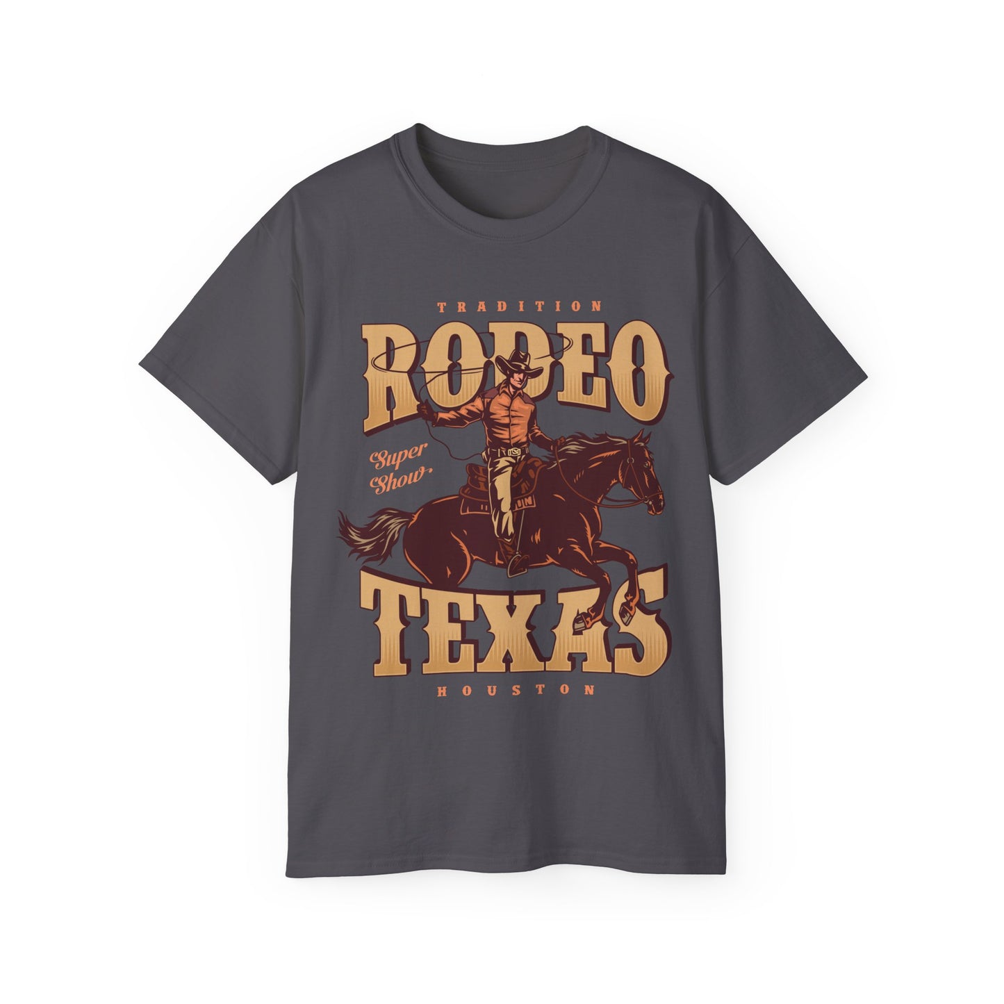Unisex Ultra Cotton Tee - Tradition Rodeo Super Show - Houston, Texas