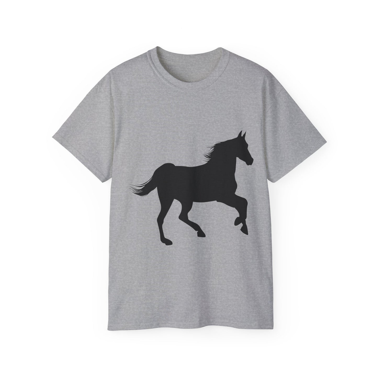 Unisex Ultra Cotton Tee - Wild Horse - Prancing X 300