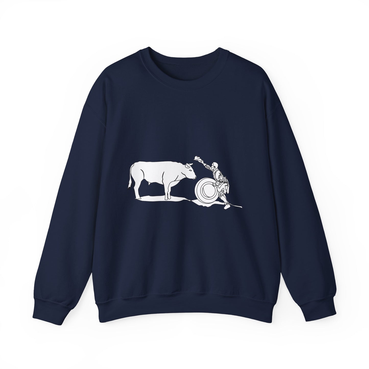 Crewneck Sweatshirt - Clown and Bull - LA