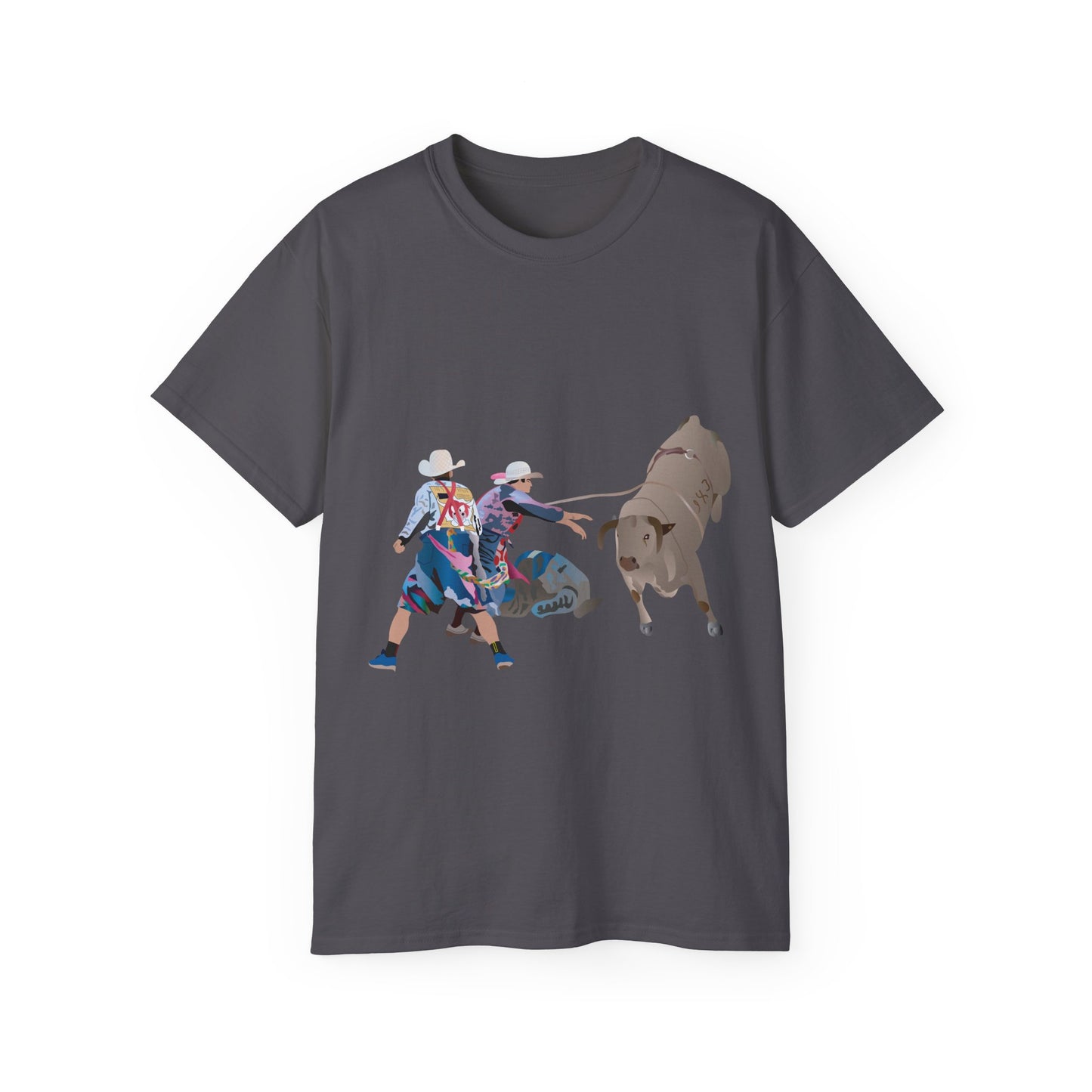 Unisex Ultra Cotton Tee - Clowns and Bull