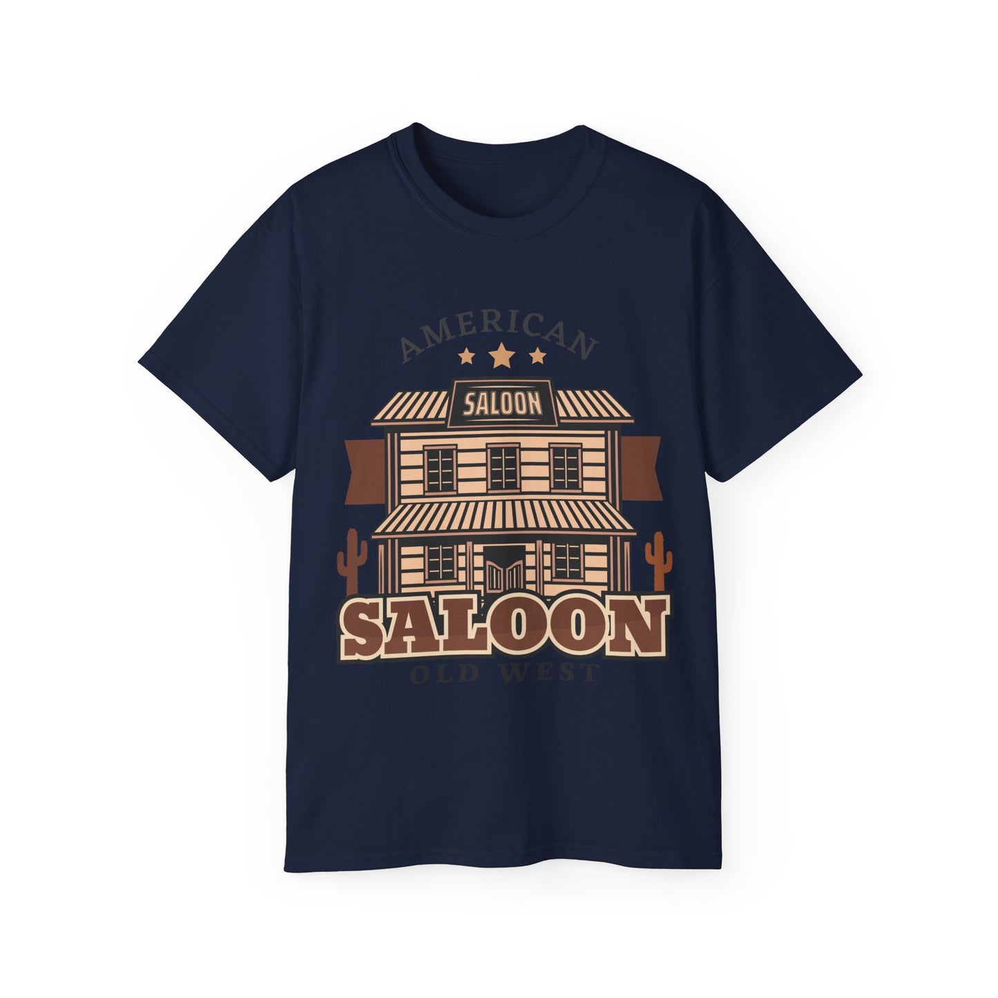 Unisex Ultra Cotton Tee - American Cowboy - Saloon - Wild West