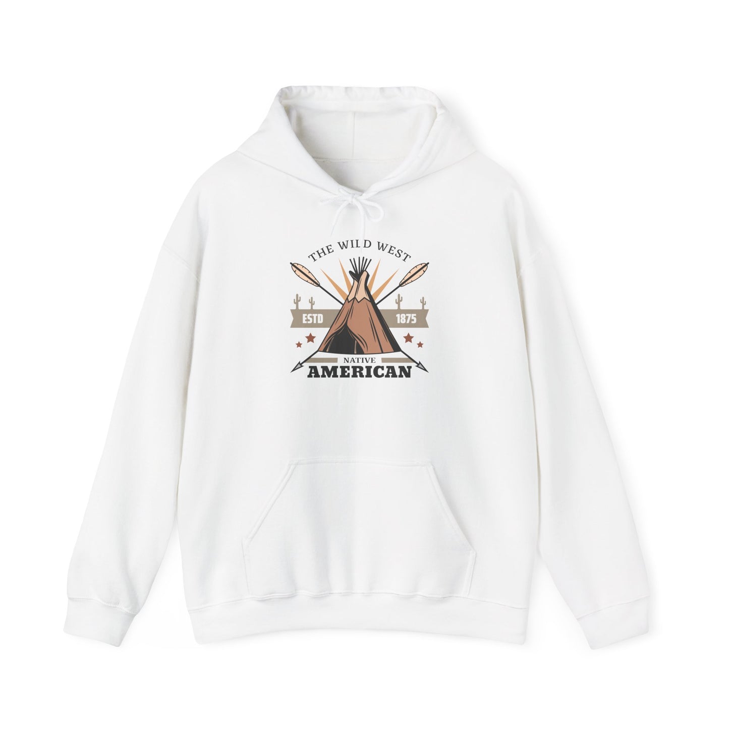 Unisex Hoodie - The Wild West - Native American