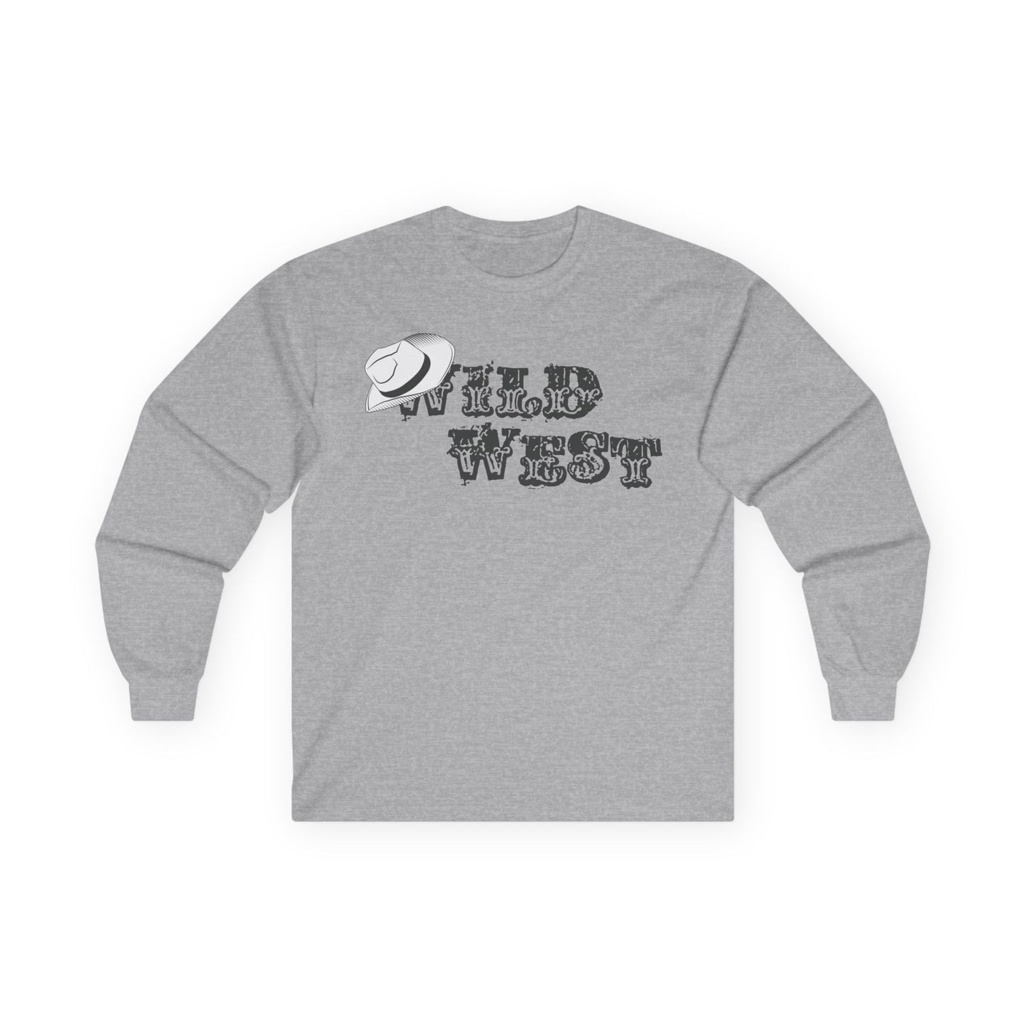 Unisex Ultra Cotton Long Sleeve Tee - Wild West Hat