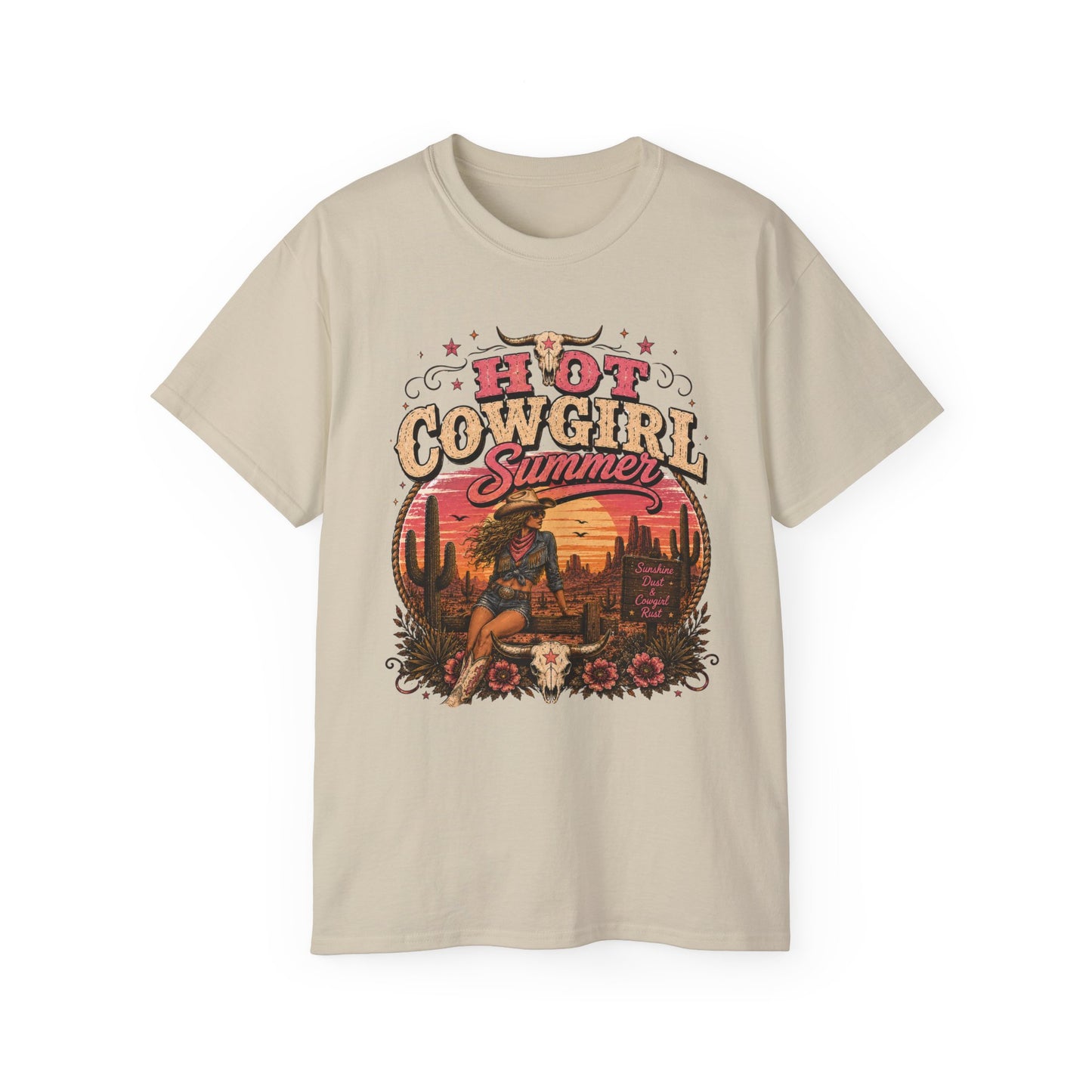 T-Shirt - Hot cowgirl summer vibes