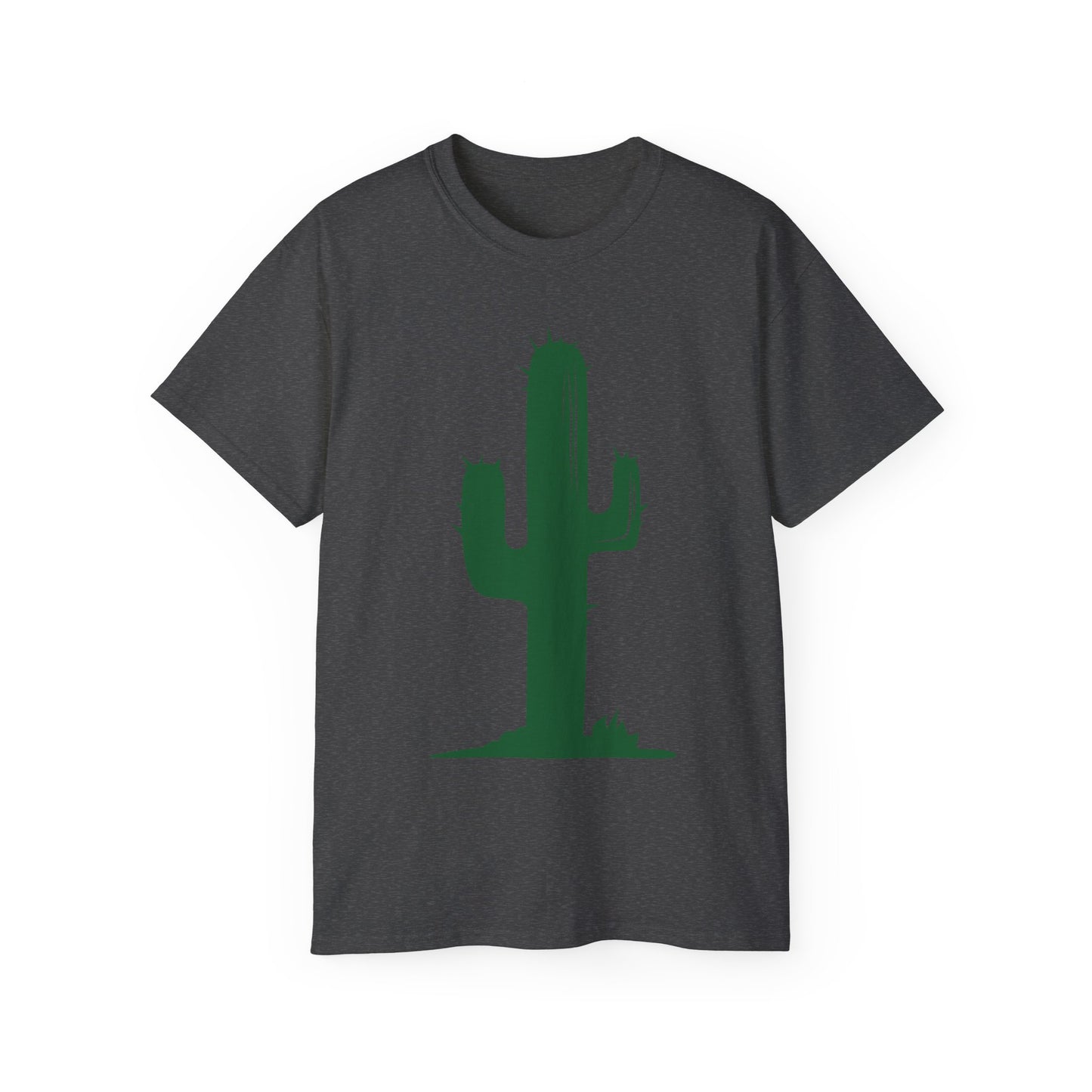 Unisex Ultra Cotton Tee - Green Western Cactus X 300