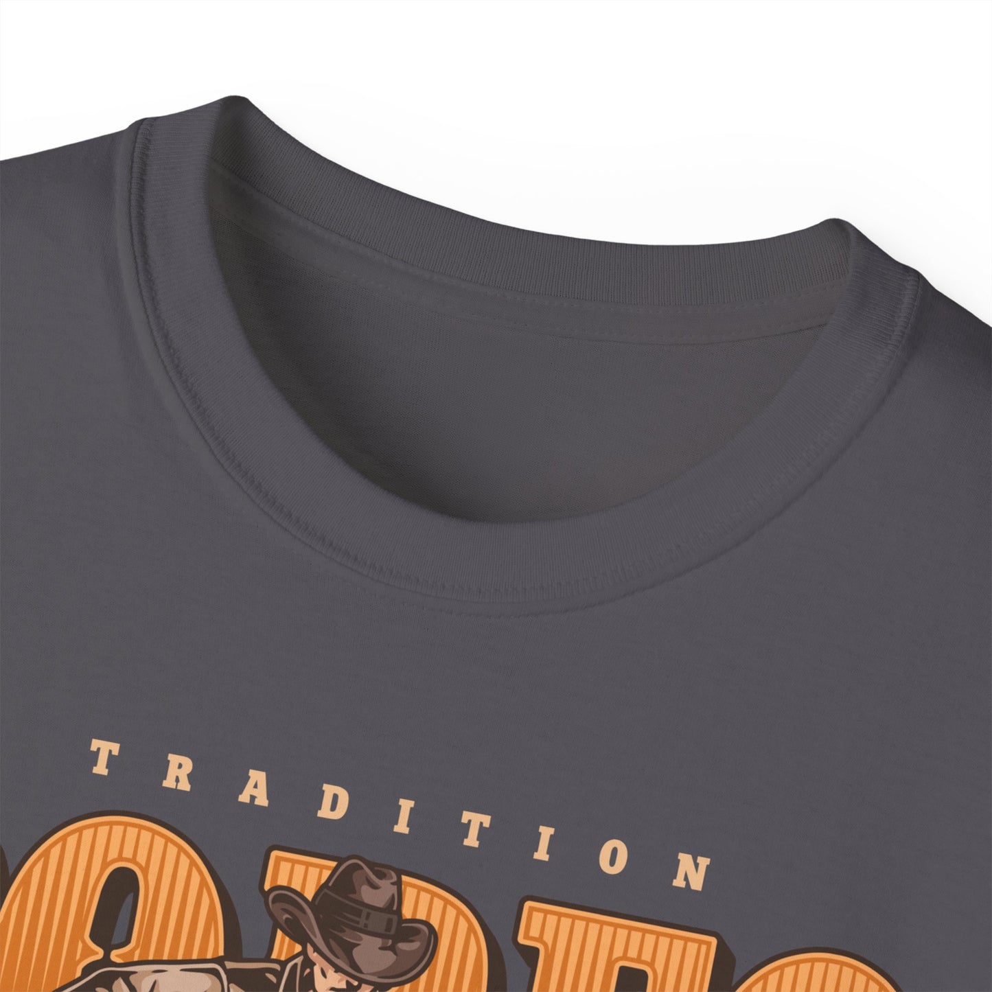 Unisex Ultra Cotton Tee - Tradition Rodeo Show - Bull Riding Events