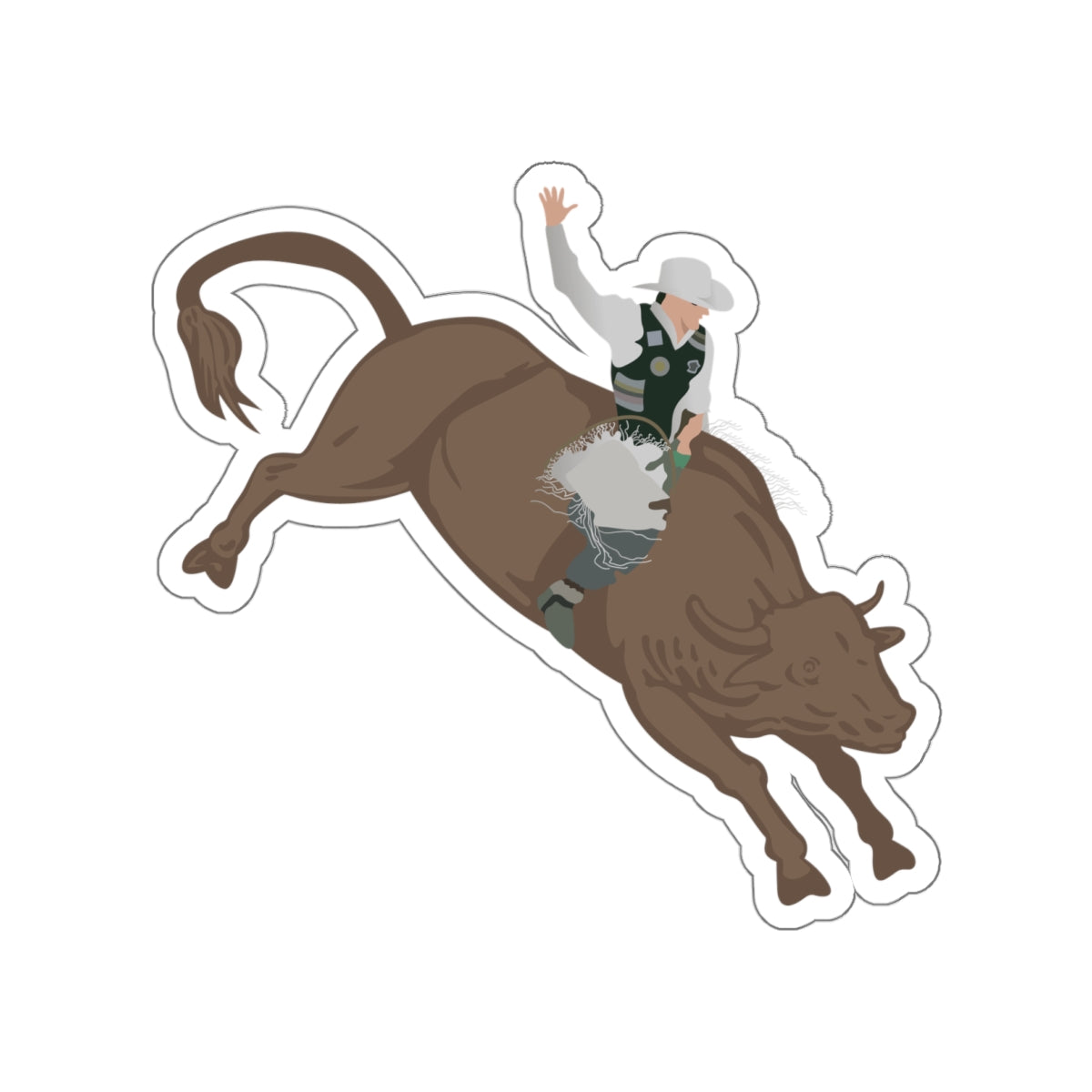 Die-cut stickers - Cowboy - V2