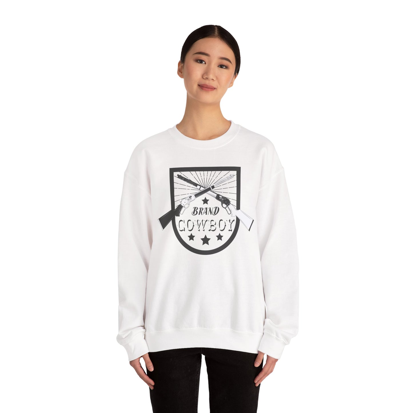 Crewneck Sweatshirt - Brand Cowboy