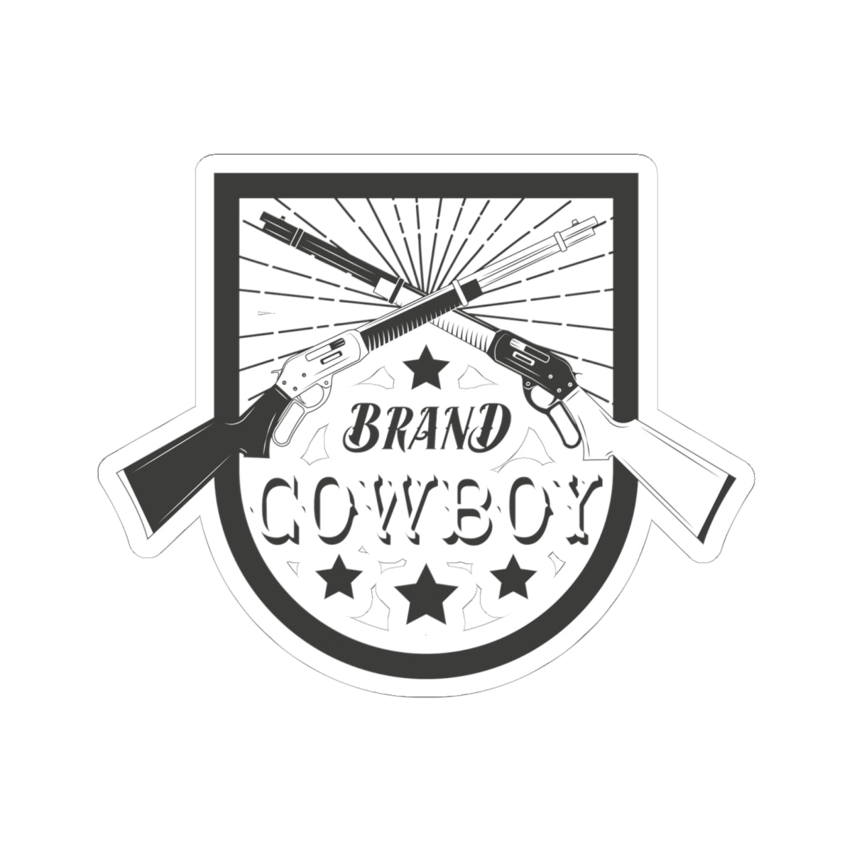 Kiss-Cut Stickers - Brand Cowboy