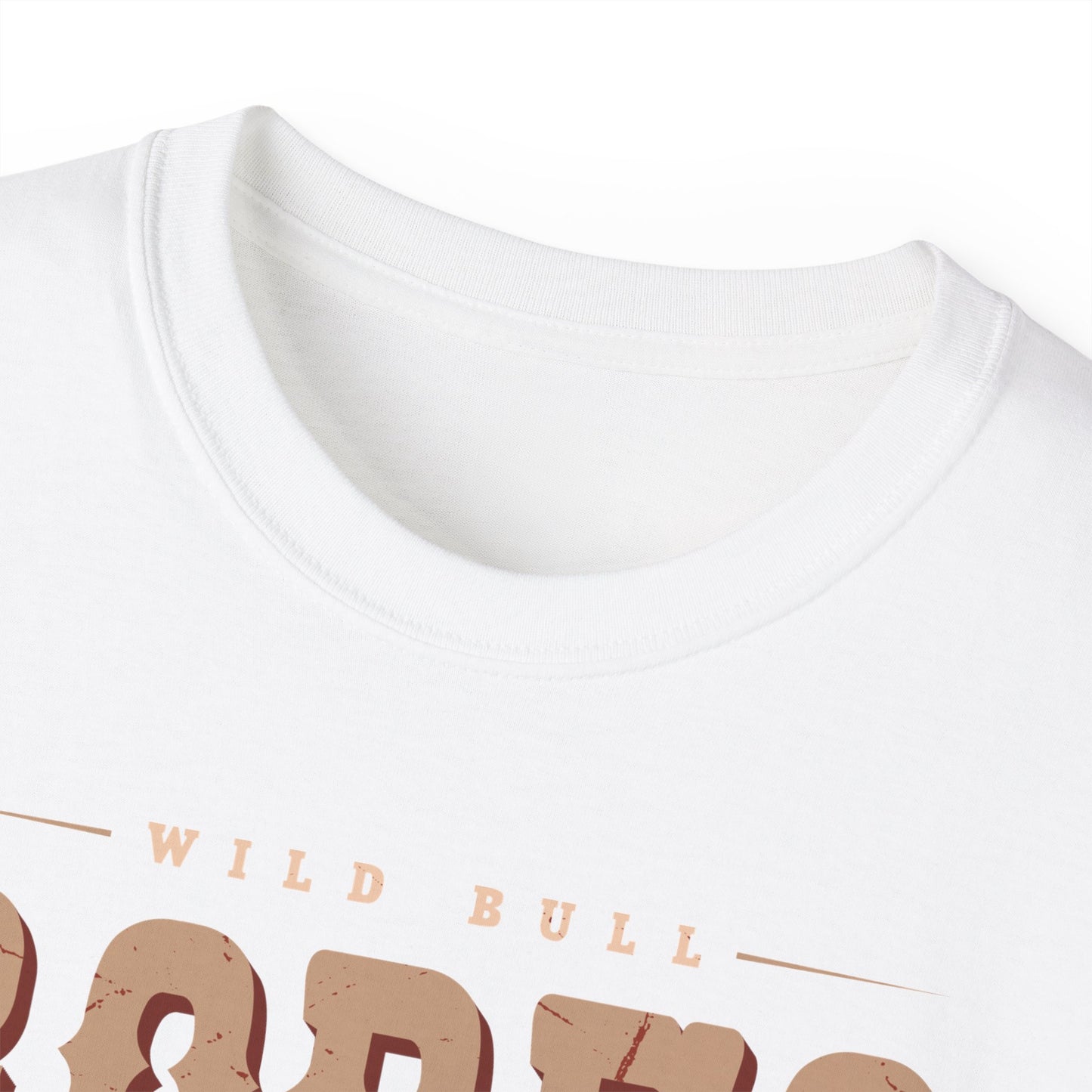 Western Rodeo Cowboy Tee - Fun Casual Shirt for Rodeo Fans, Gift for Country Lovers, Festival Outfit, Everyday Wear, Rodeo Apparel - American Tradition Wild Bull Rodeo Show - Wild West Cowboy, Texas