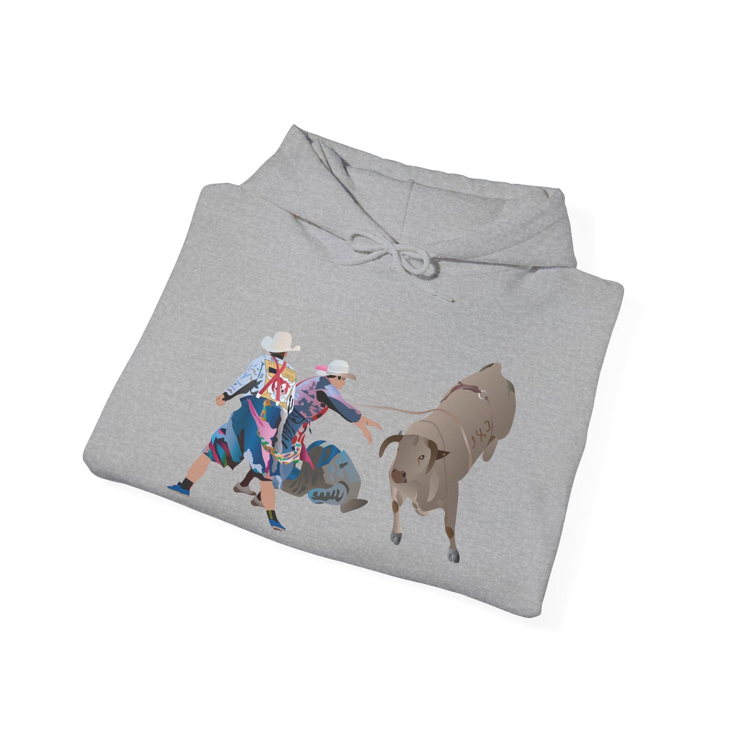 Unisex Hoodie - Clowns and Bull