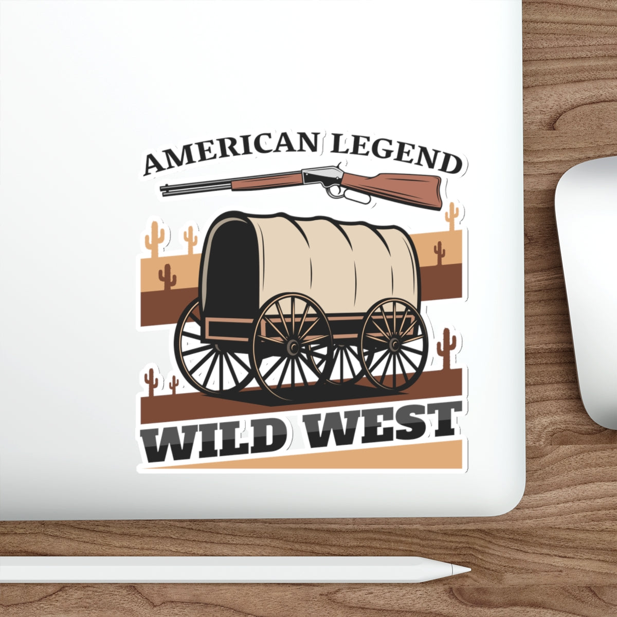 Die-cut stickers - American Legend - Wild West