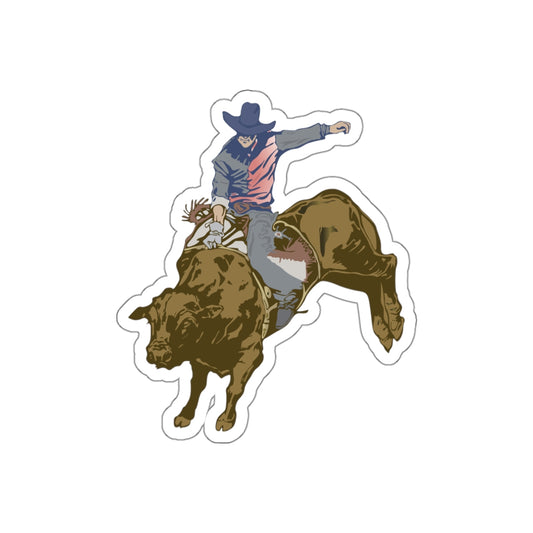 Die-cut stickers - Cowboy - Rodeo