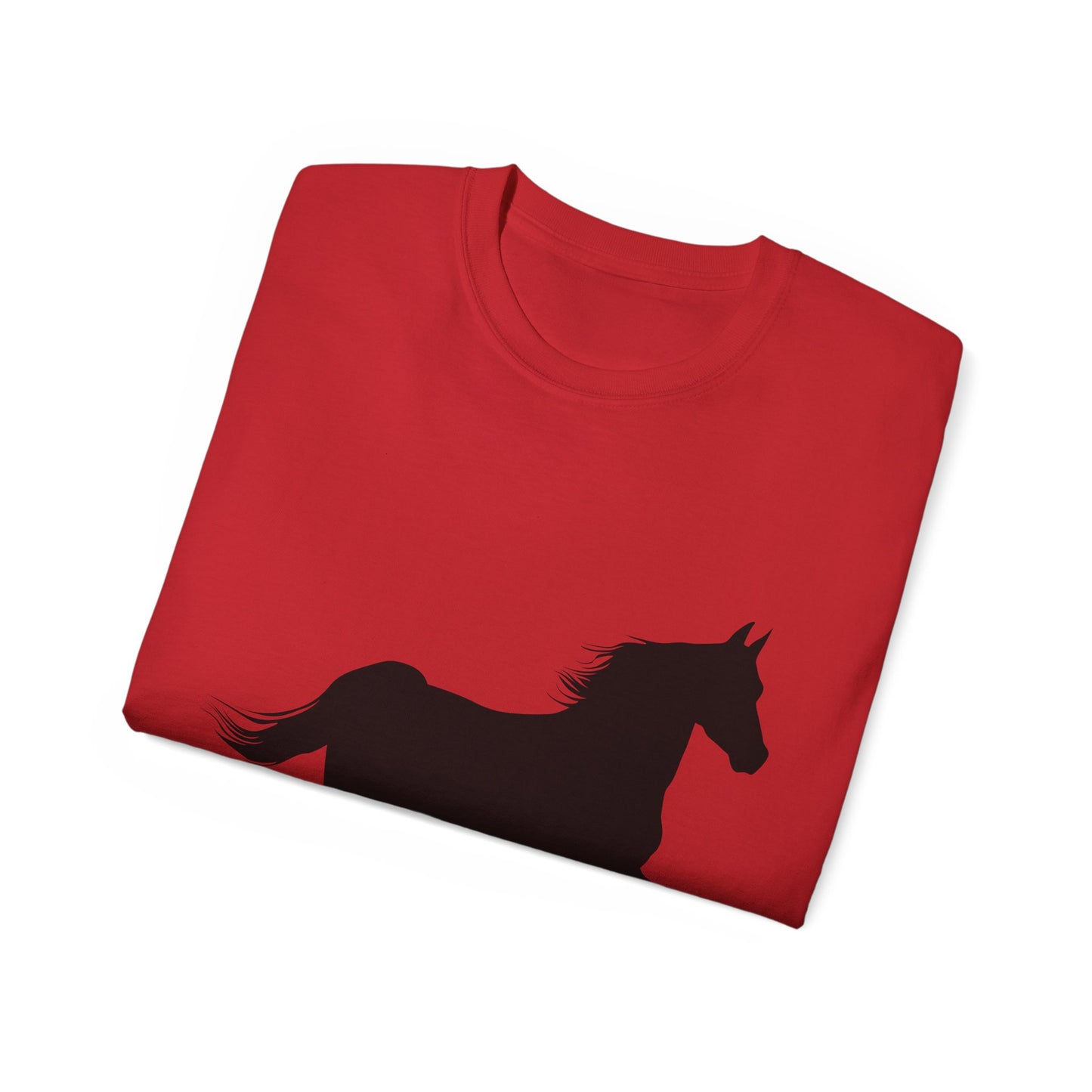 Unisex Ultra Cotton Tee - Wild Horse - Prancing X 300