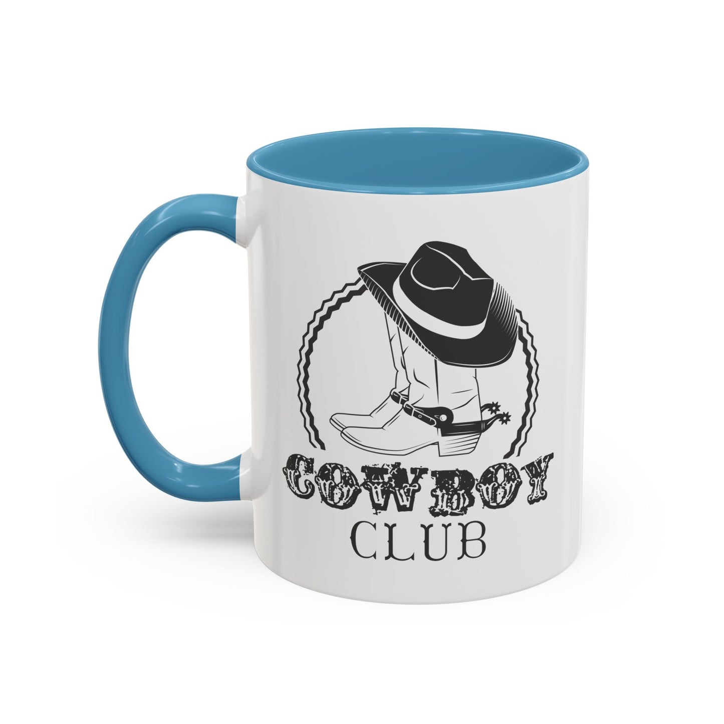 Accent Coffee Mug (11, 15oz) - Cowboy Club