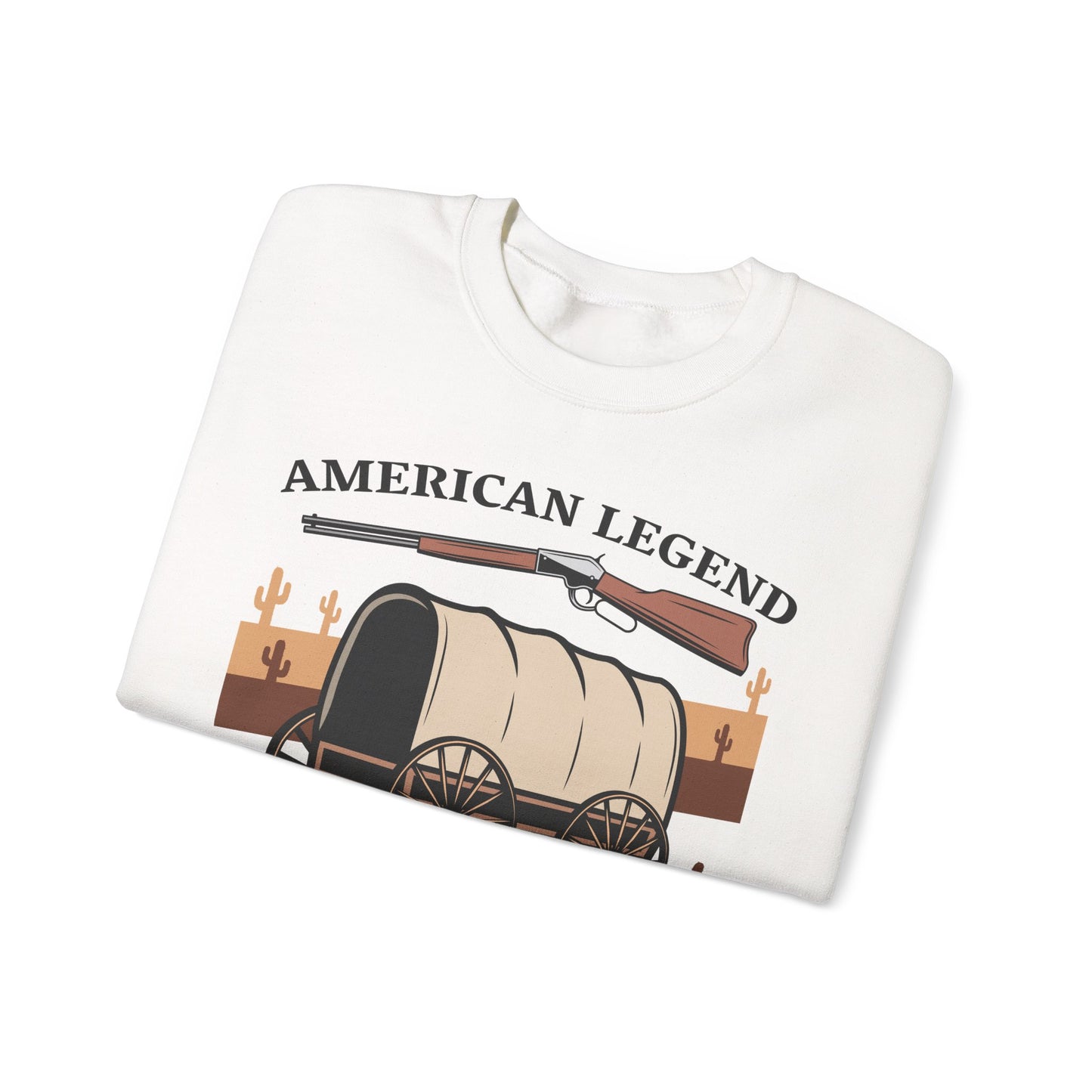 Crewneck Sweatshirt - American Legend - Wild West