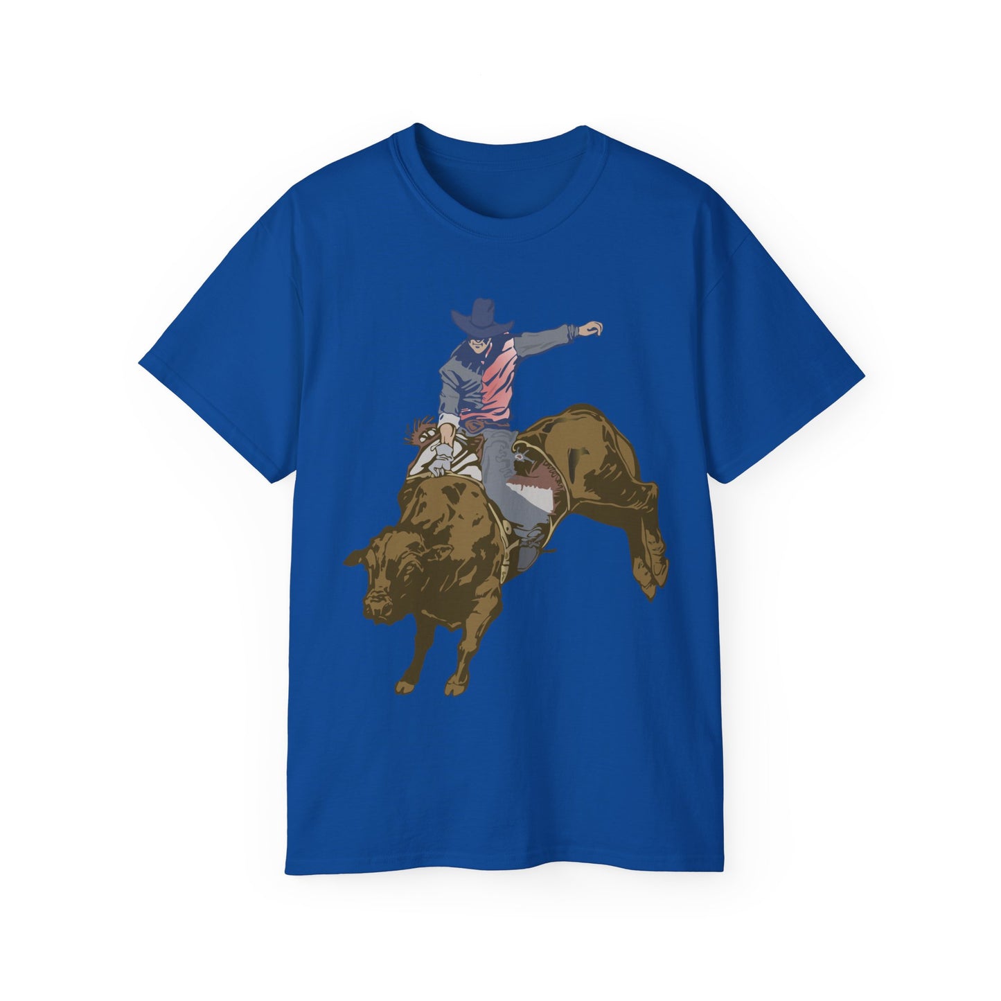 Unisex Ultra Cotton Tee - Cowboy - Rodeo