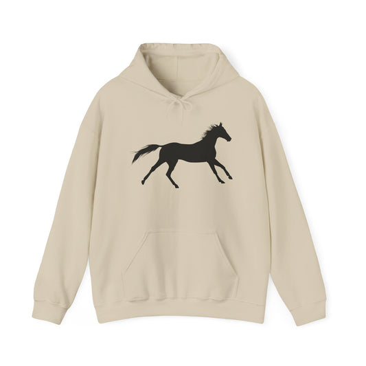 Unisex Hoodie - Wild Horse - Running X 300