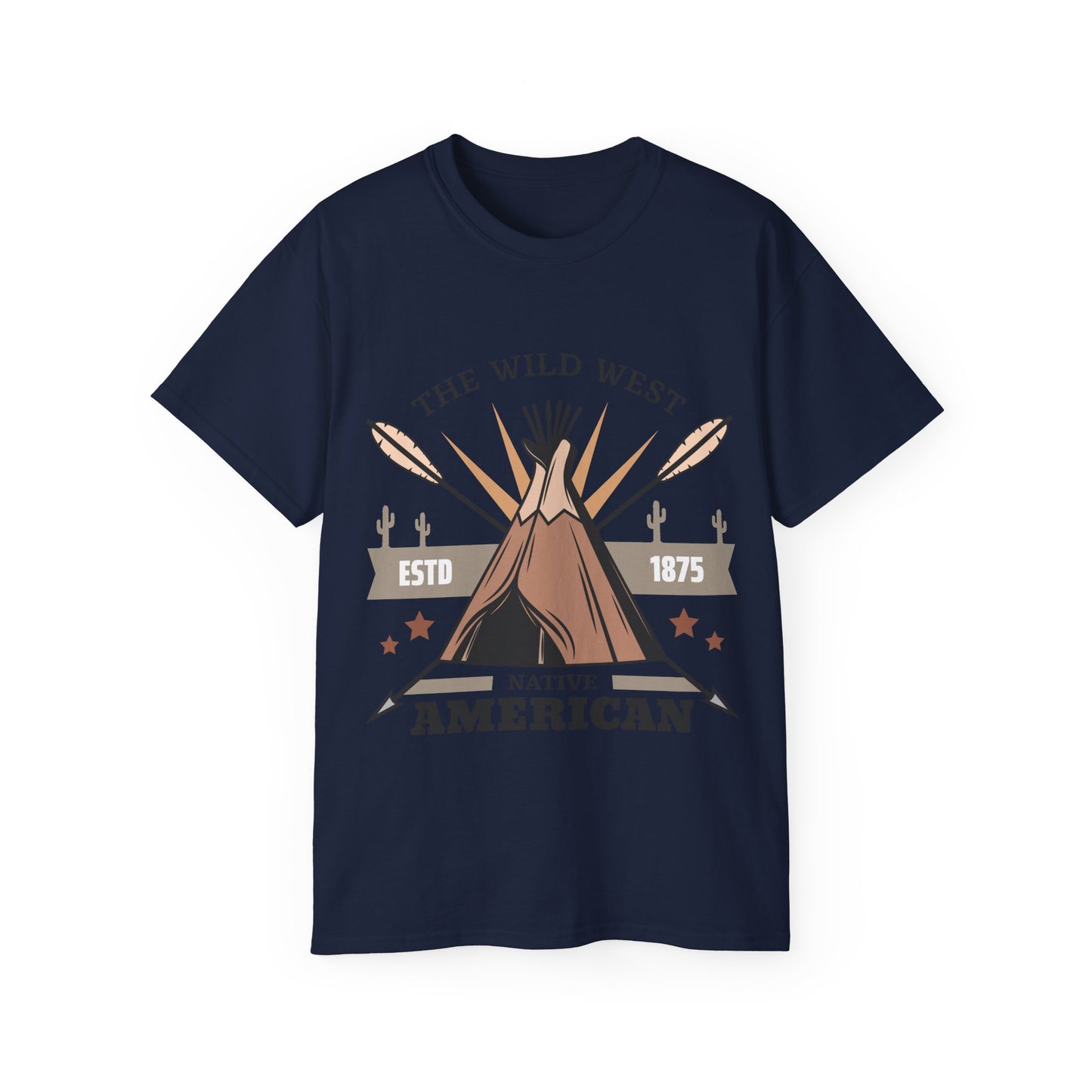 Unisex Ultra Cotton Tee - The Wild West - Native American