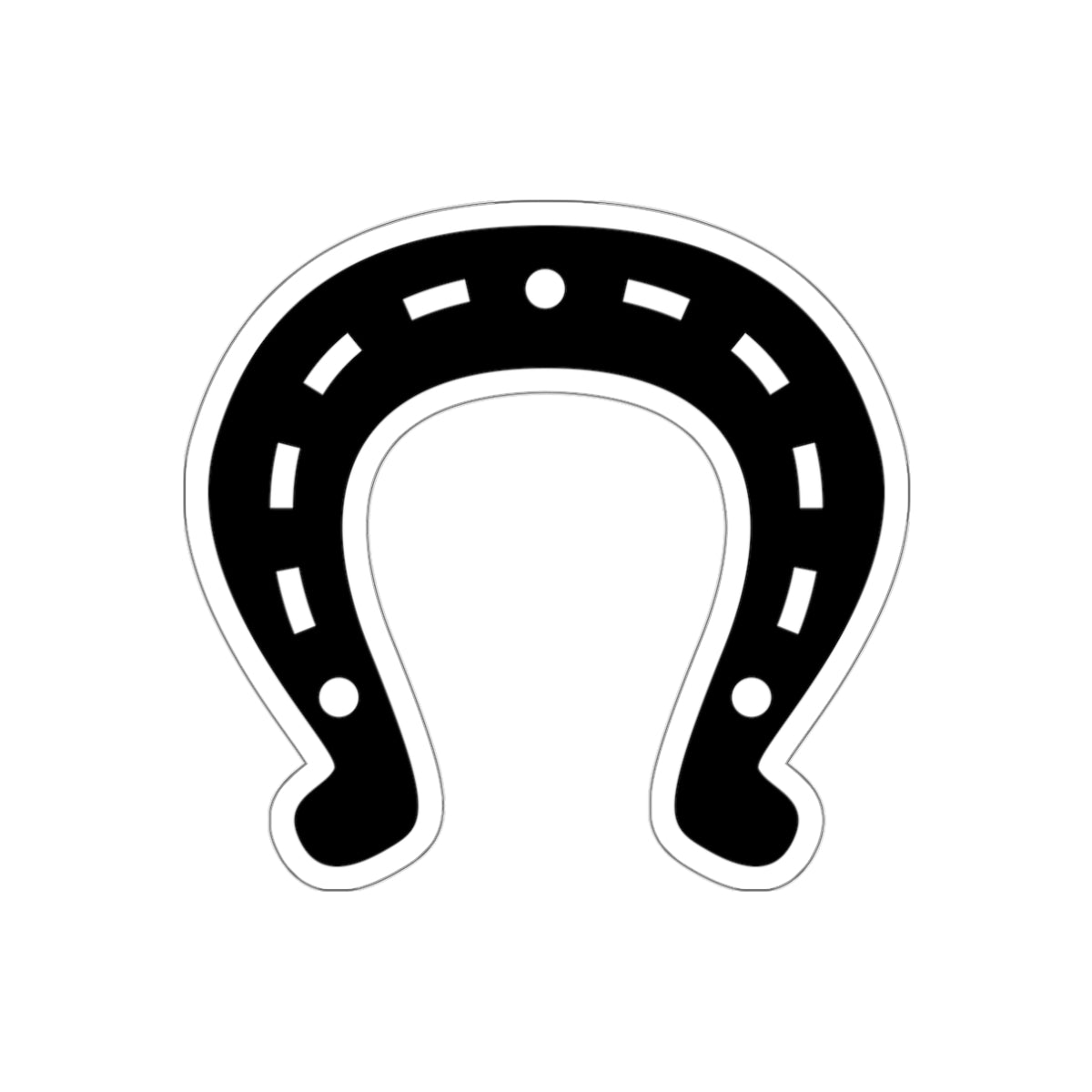 Die-cut stickers - Horseshoe X 300