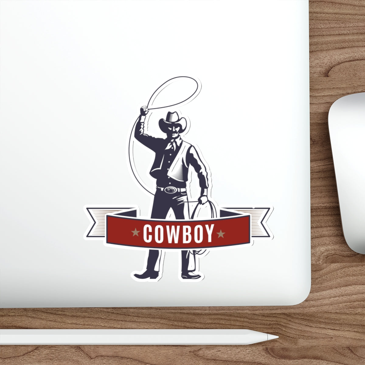 Die-cut stickers - Cowboy - The Wild West