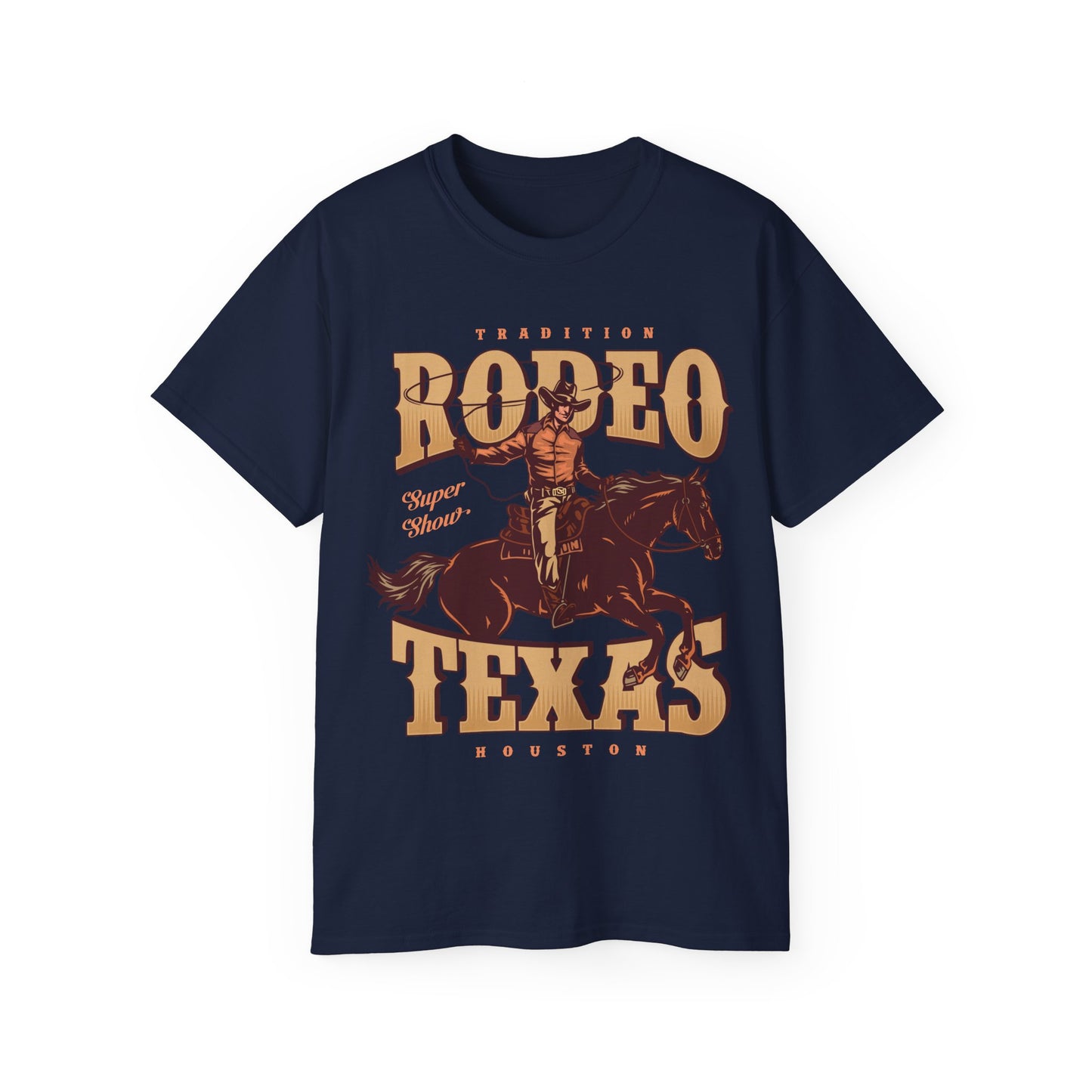 Unisex Ultra Cotton Tee - Tradition Rodeo Super Show - Houston, Texas