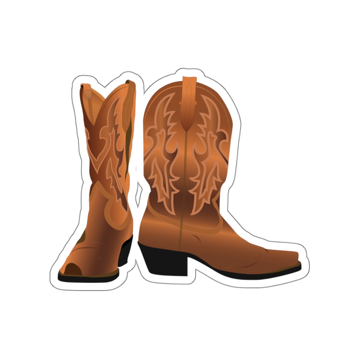 Die-cut stickers - Rodeo - Cowboy Boots
