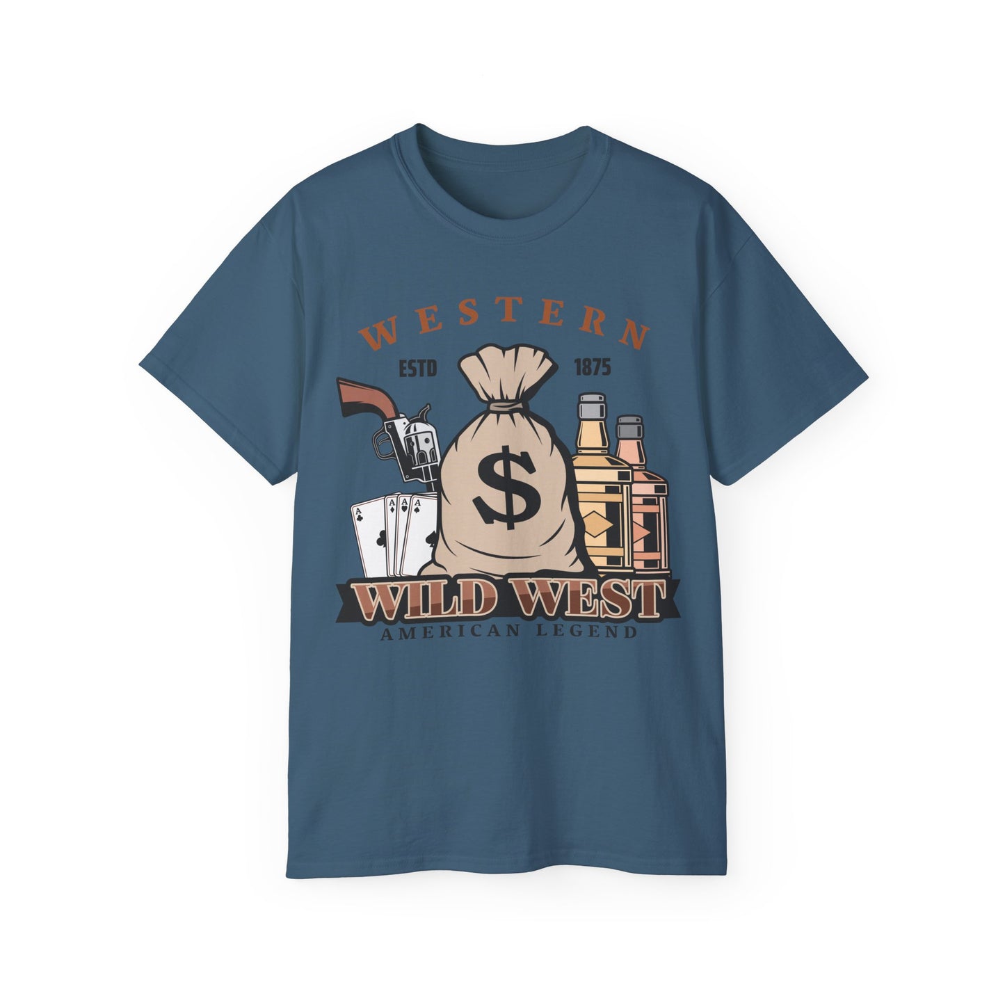 Unisex Ultra Cotton Tee - Western - Wild West - American Legend