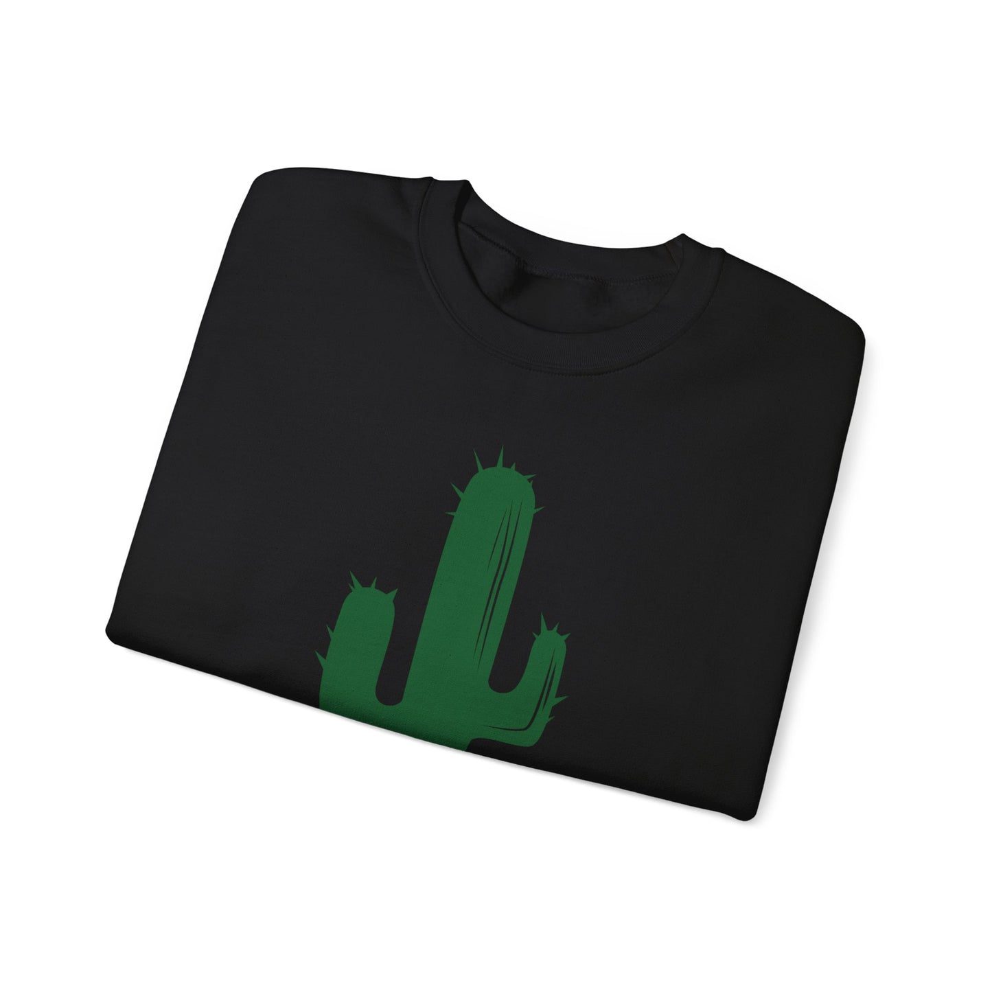 Crewneck Sweatshirt - Green Western Cactus X 300