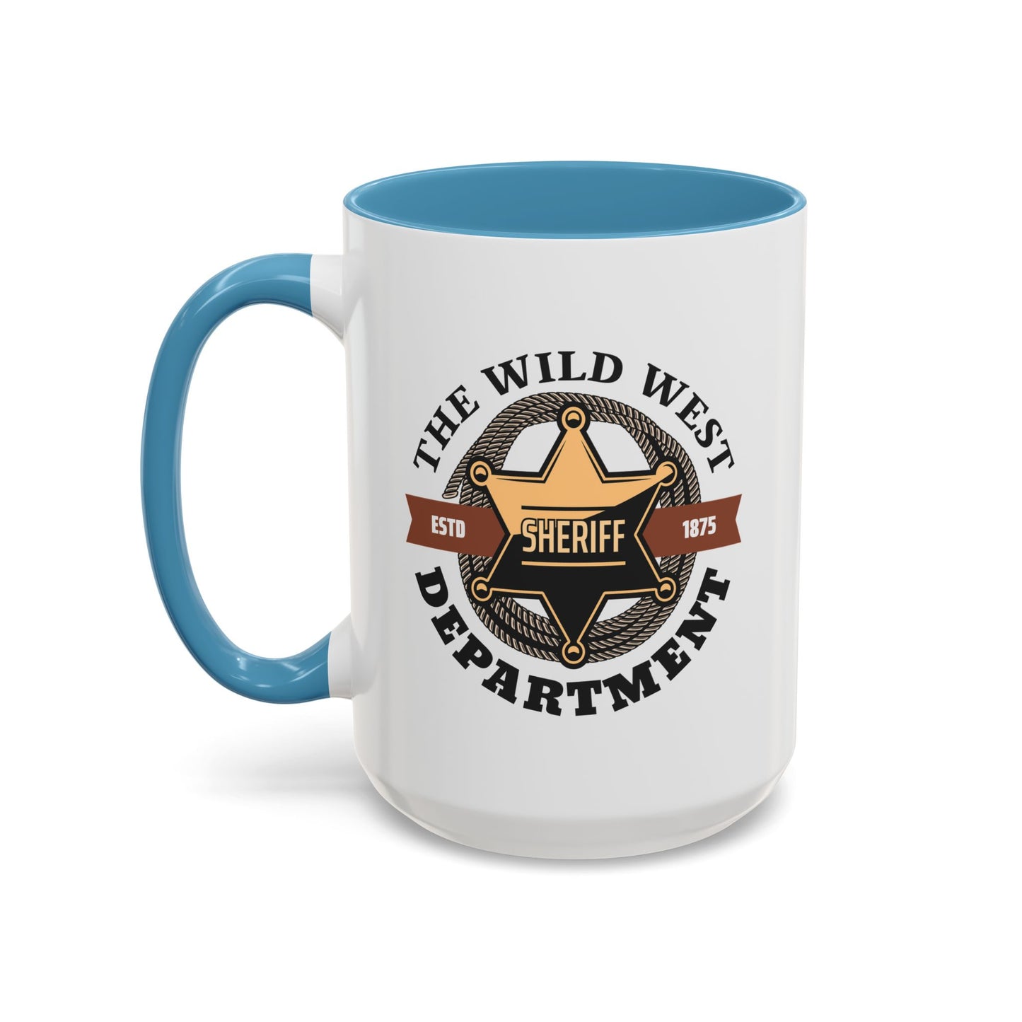 Accent Coffee Mug (11, 15oz) - Sheriff Depart