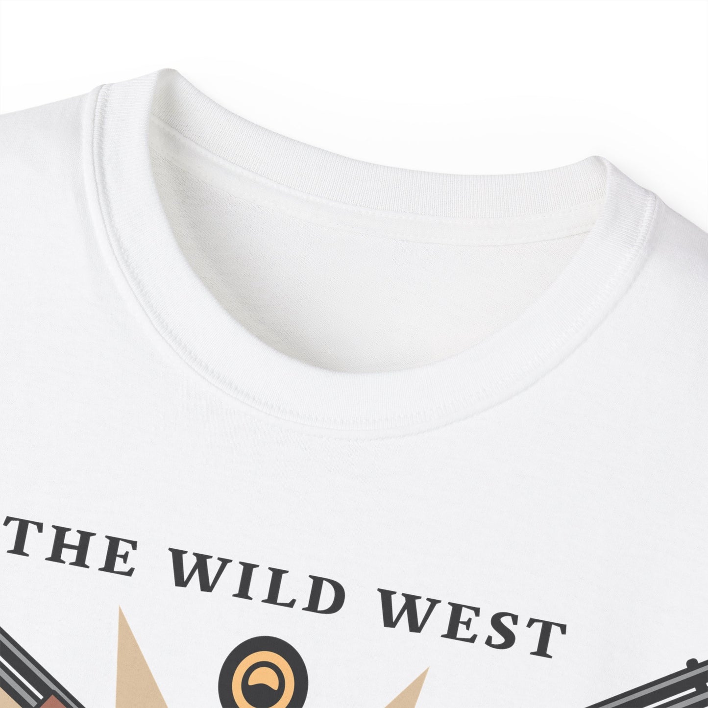 Unisex Ultra Cotton Tee - Western Cowboy - The Wild West - Sheriff Department